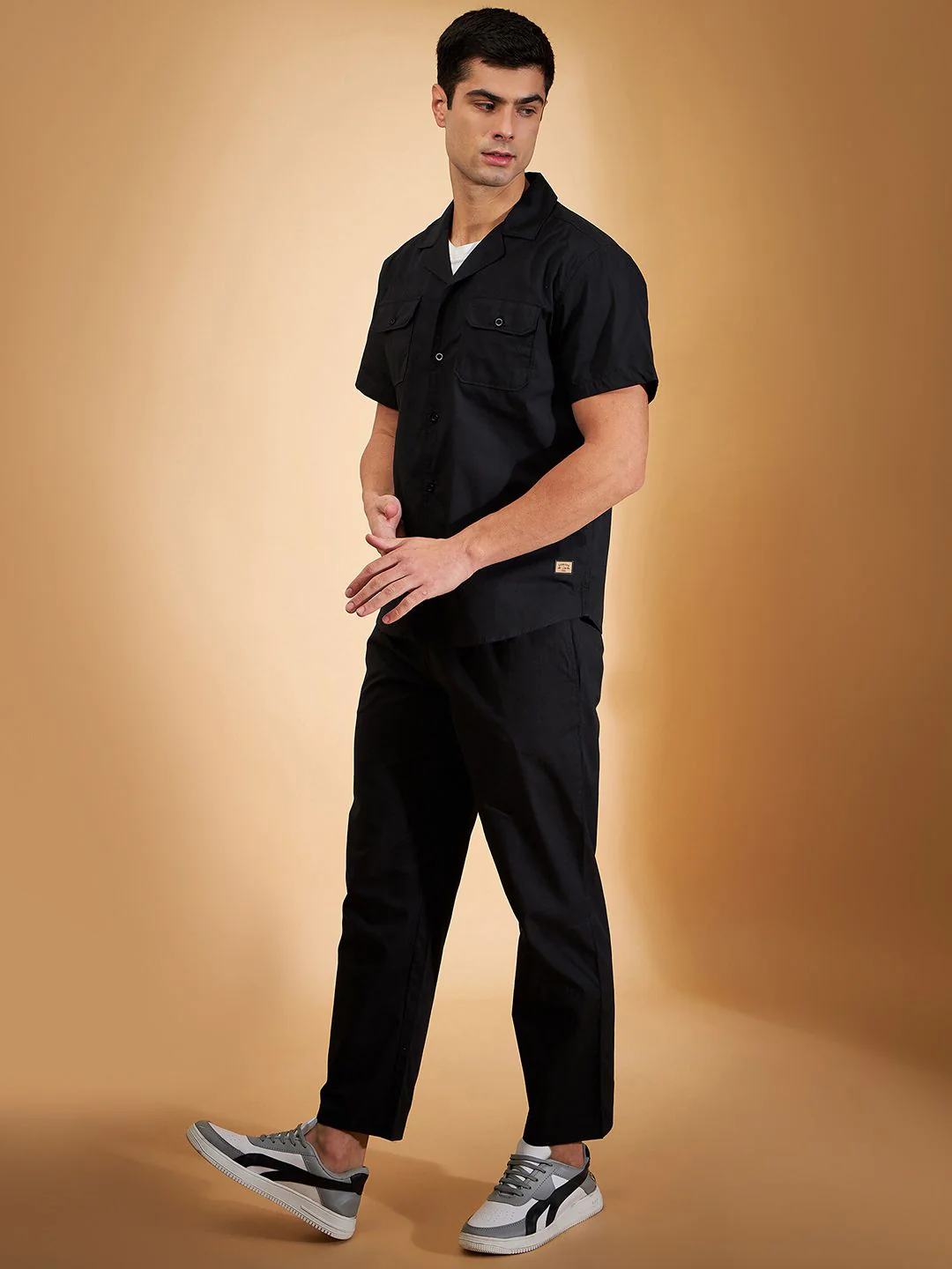 DENNISON Shirt Collar Pure Cotton Shirt & Trousers - Image 4