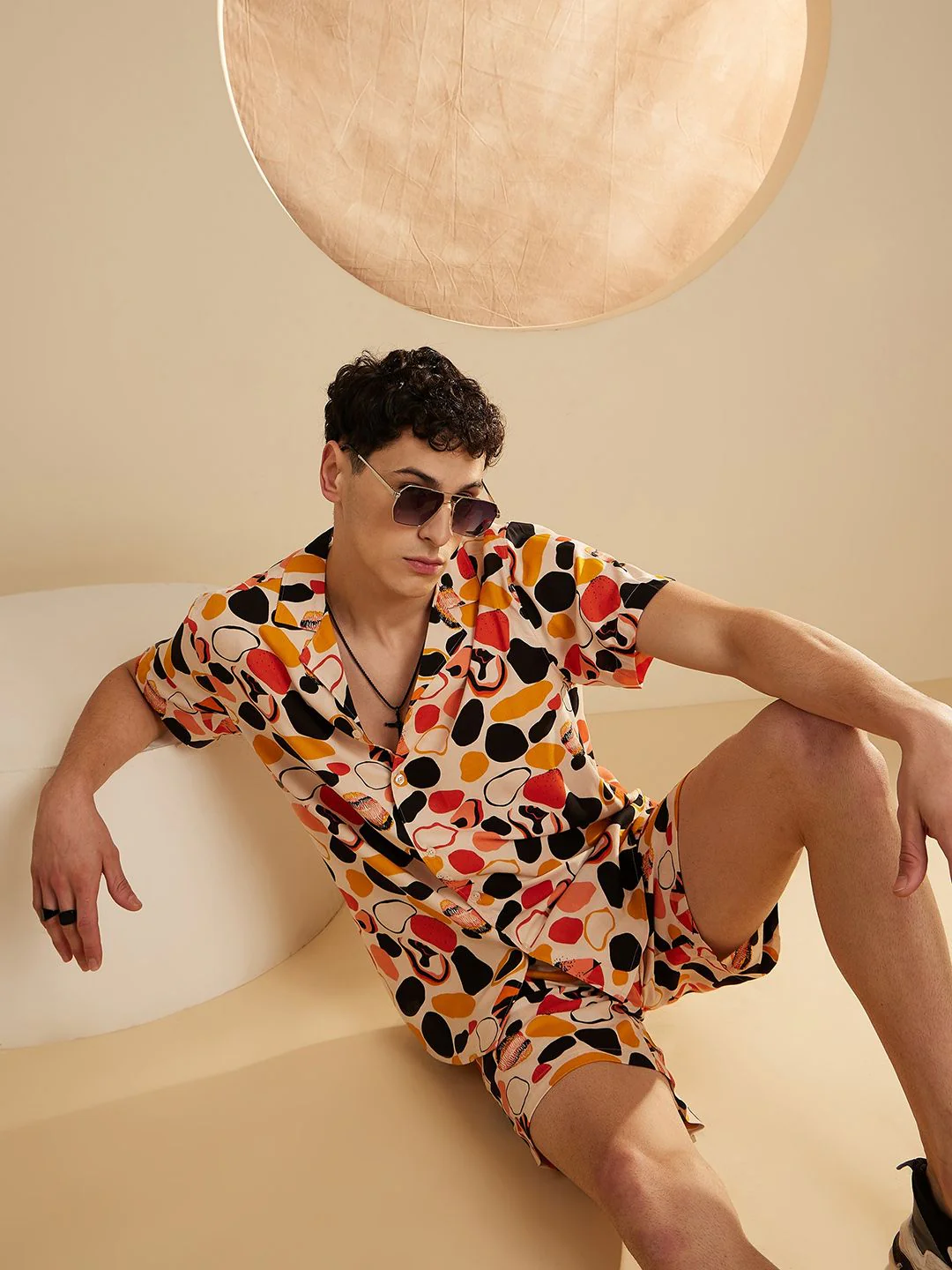 DENNISON The Vacay Mode Printed Shirt & Shorts - Image 7