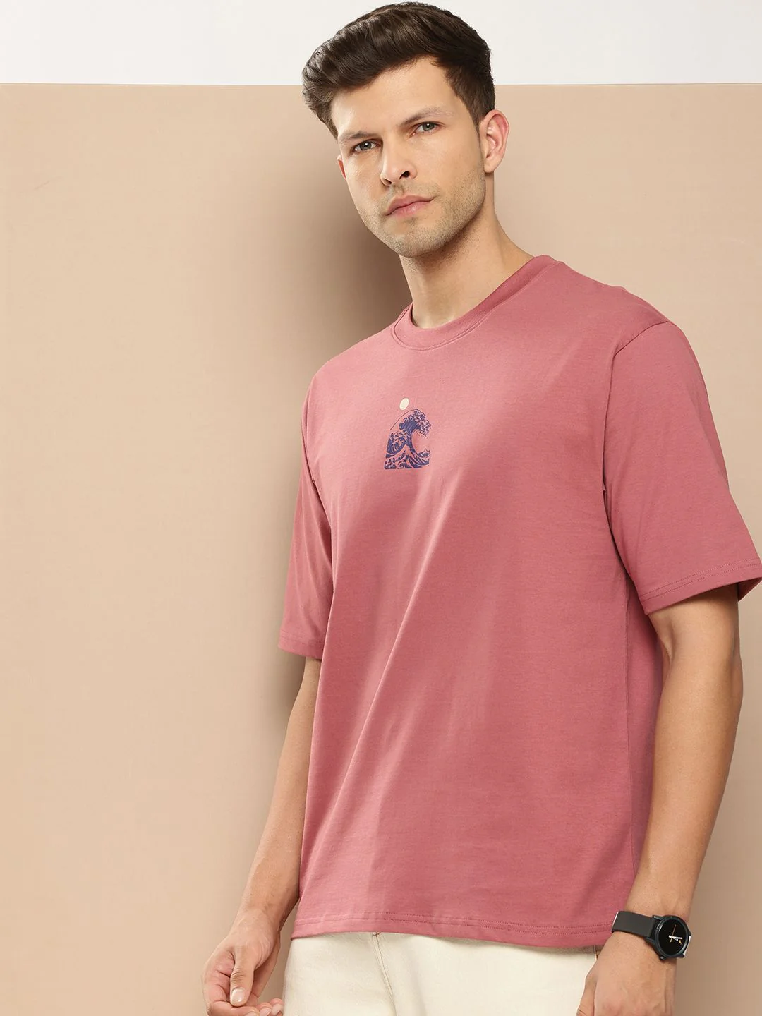 Difference of Opinion Men Printed Pure Cotton T-shirt - Image 5