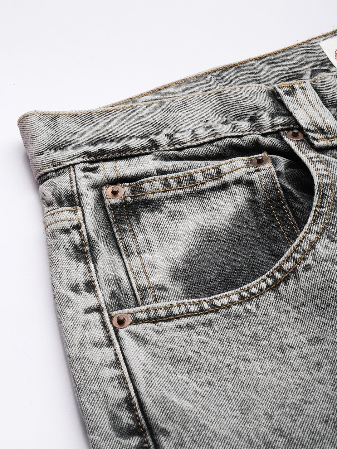 Difference of Opinion Men Relaxed Fit Heavy Fade Jeans - Image 6