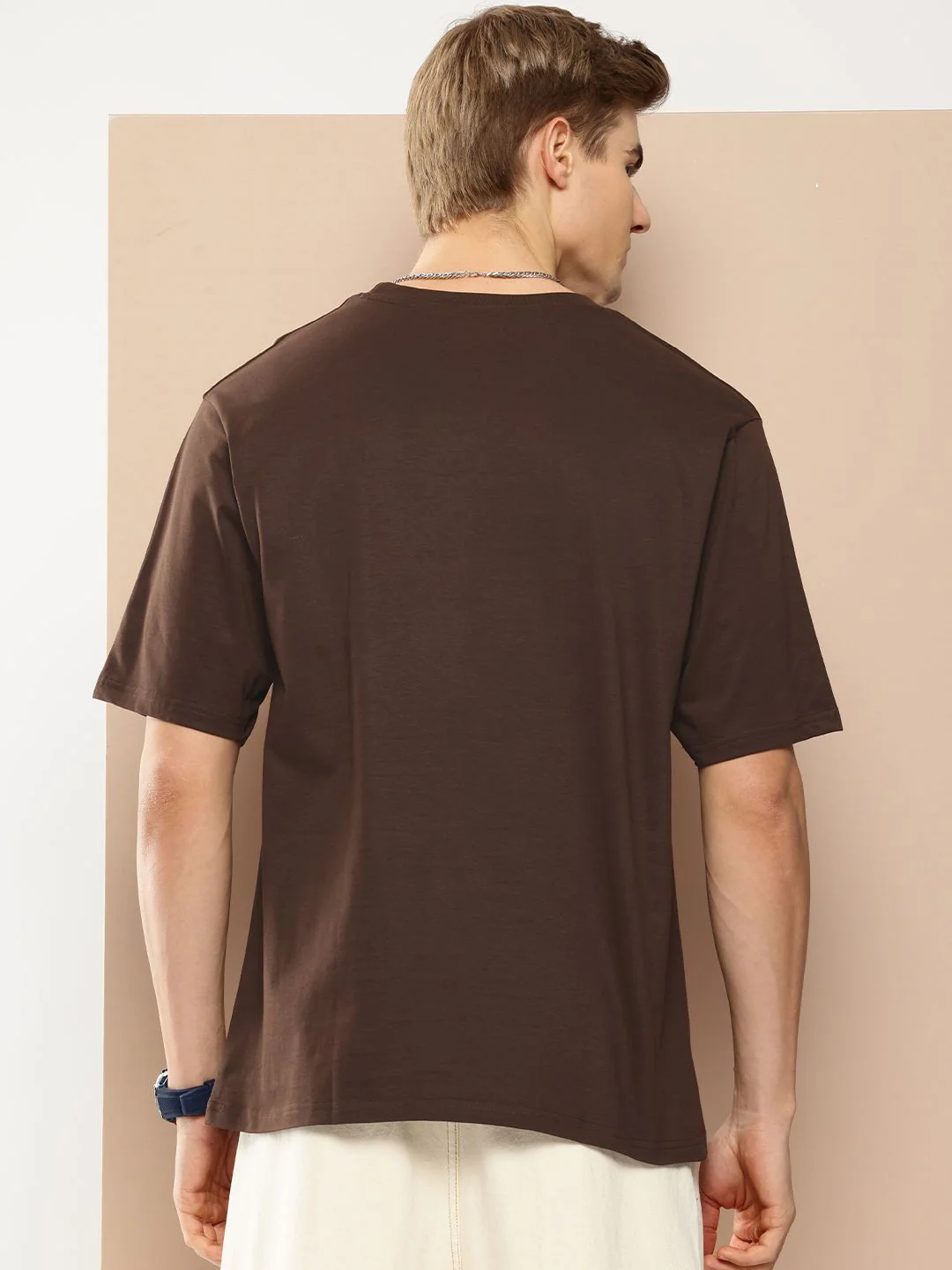 Difference of Opinion Printed Drop-Shoulder Sleeves Oversized Pure Cotton T-shirt - Image 5