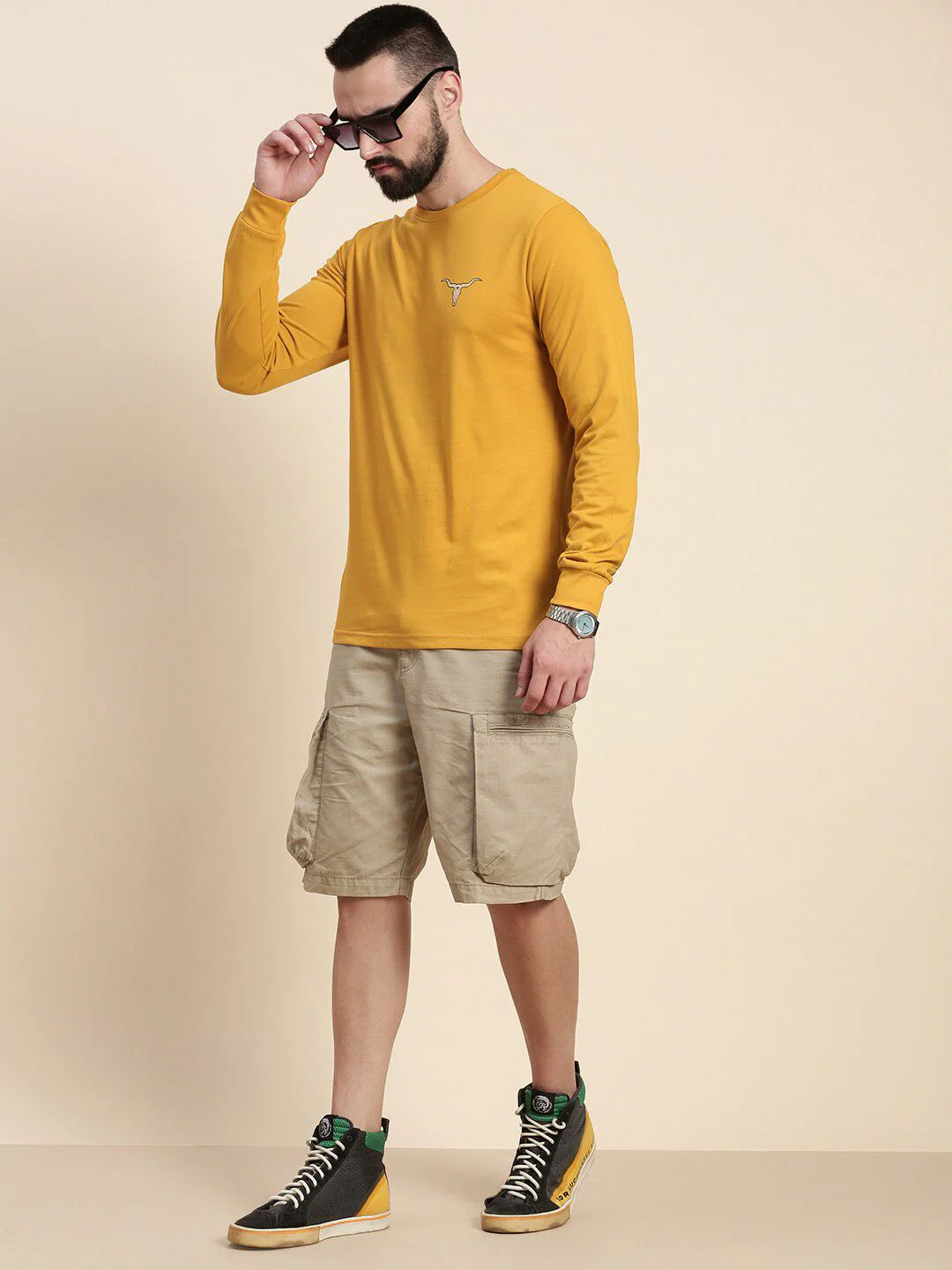 DILLINGER Graphic Printed Pure Cotton T-shirt - Image 4