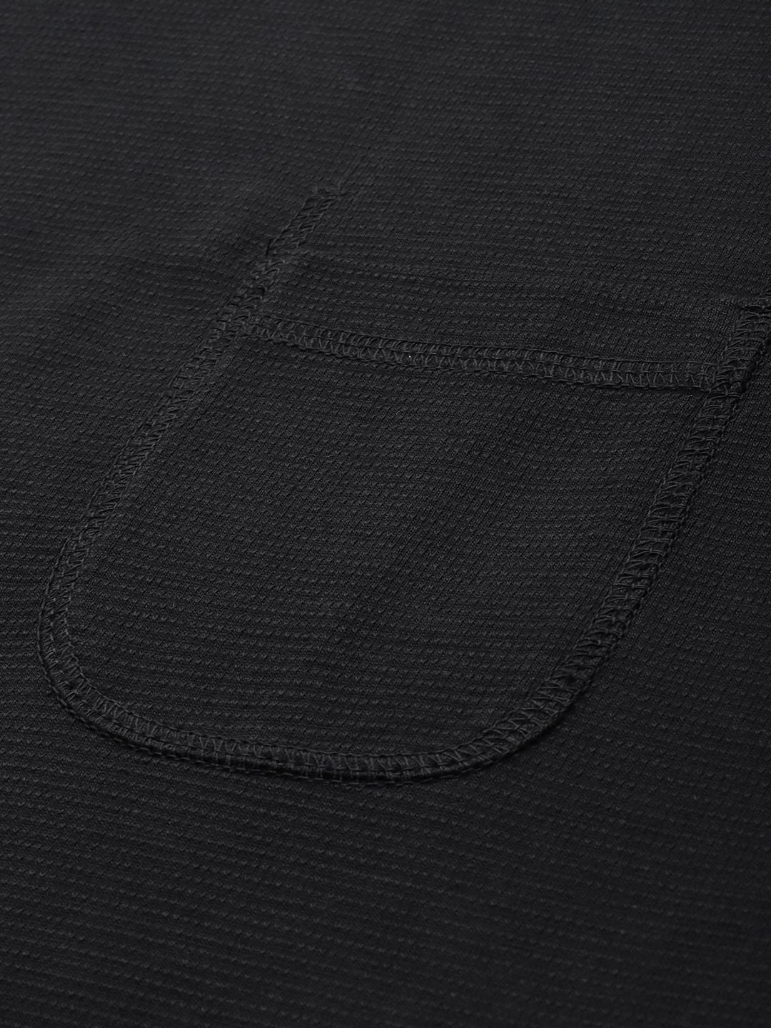 DILLINGER Men Honeycomb Structure Oversized Pocket T-shirt - Image 2