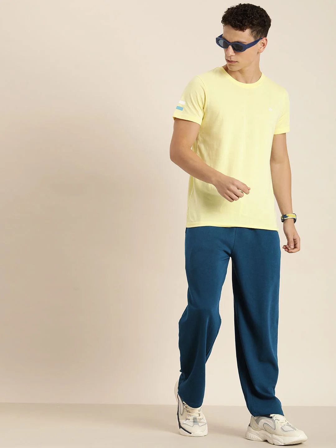 DILLINGER Men Light Weight Relaxed Baggy Knitted Pants - Image 5