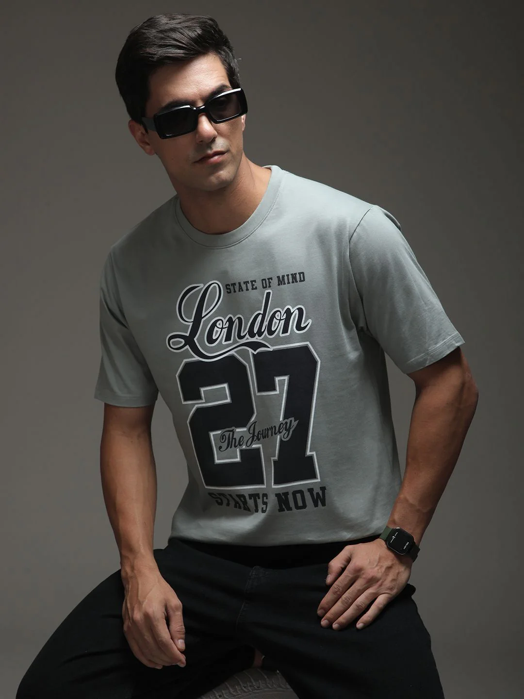 DILLINGER Men Oversized Short Sleeve Printed Tshirt