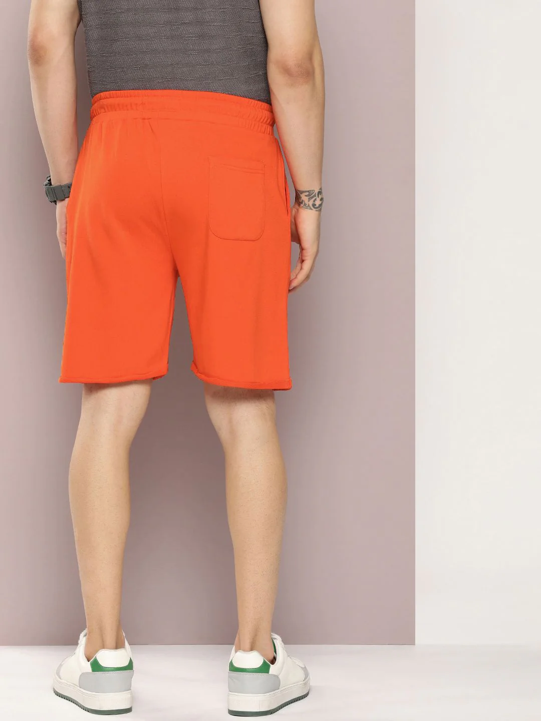 DILLINGER Men Solid Regular Fit Shorts - Image 3