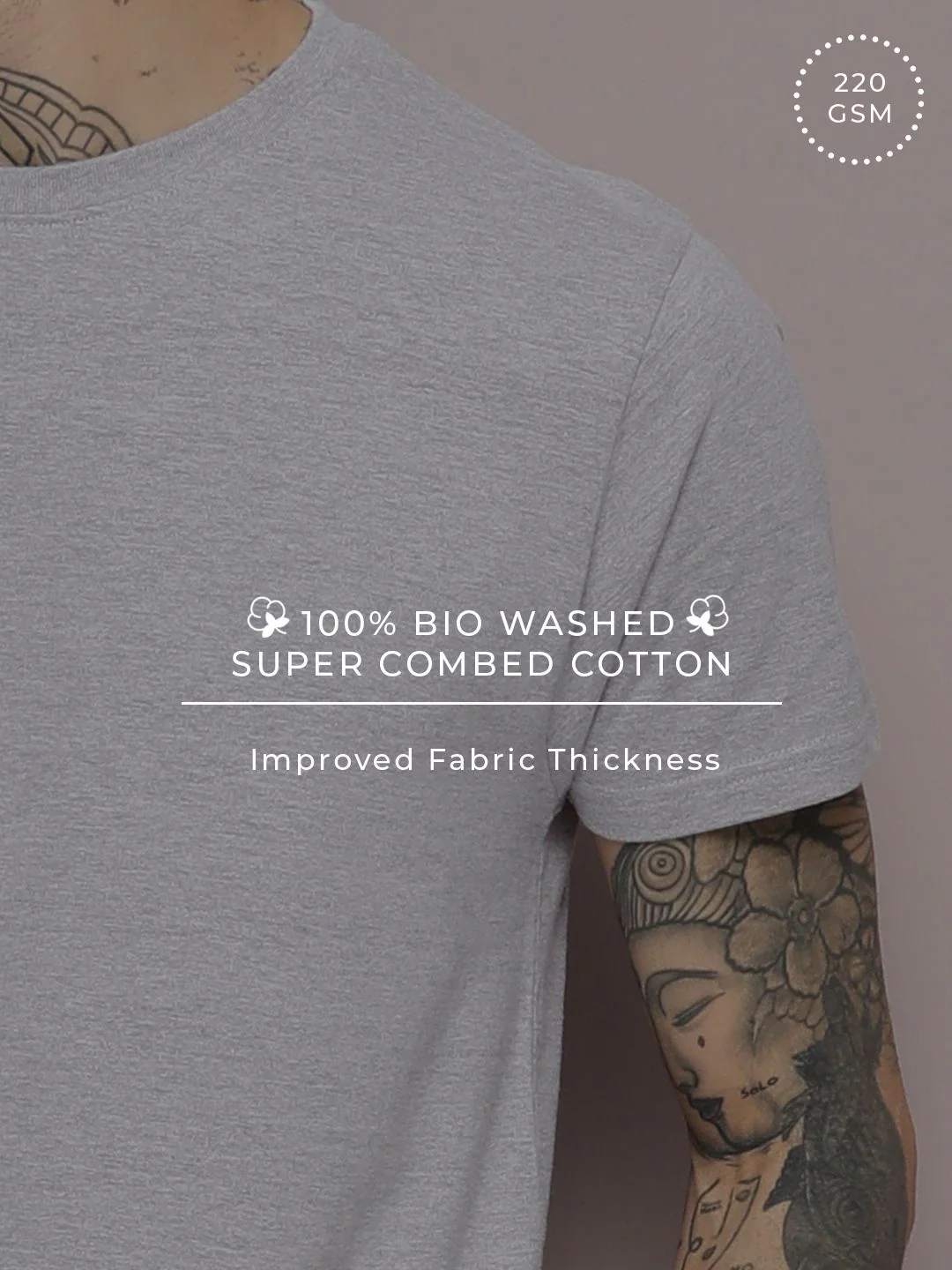 DILLINGER Men Solid Regular Fit T-shirt - Image 6