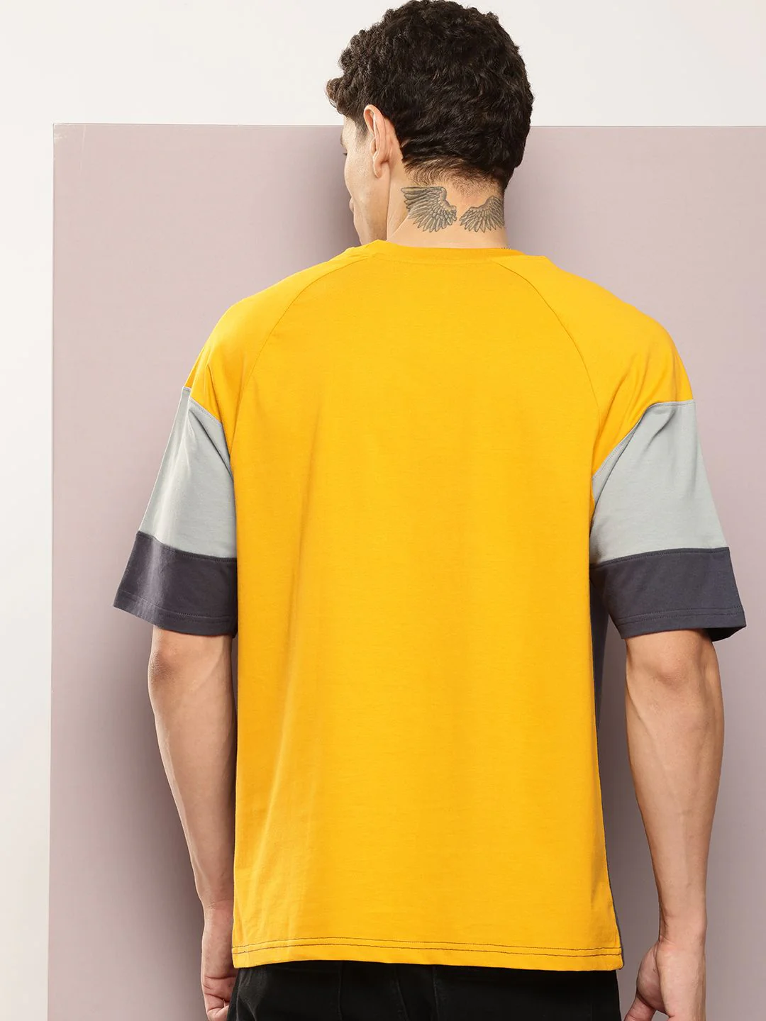 DILLINGER Men Typography Printed Oversized T-shirt - Image 5