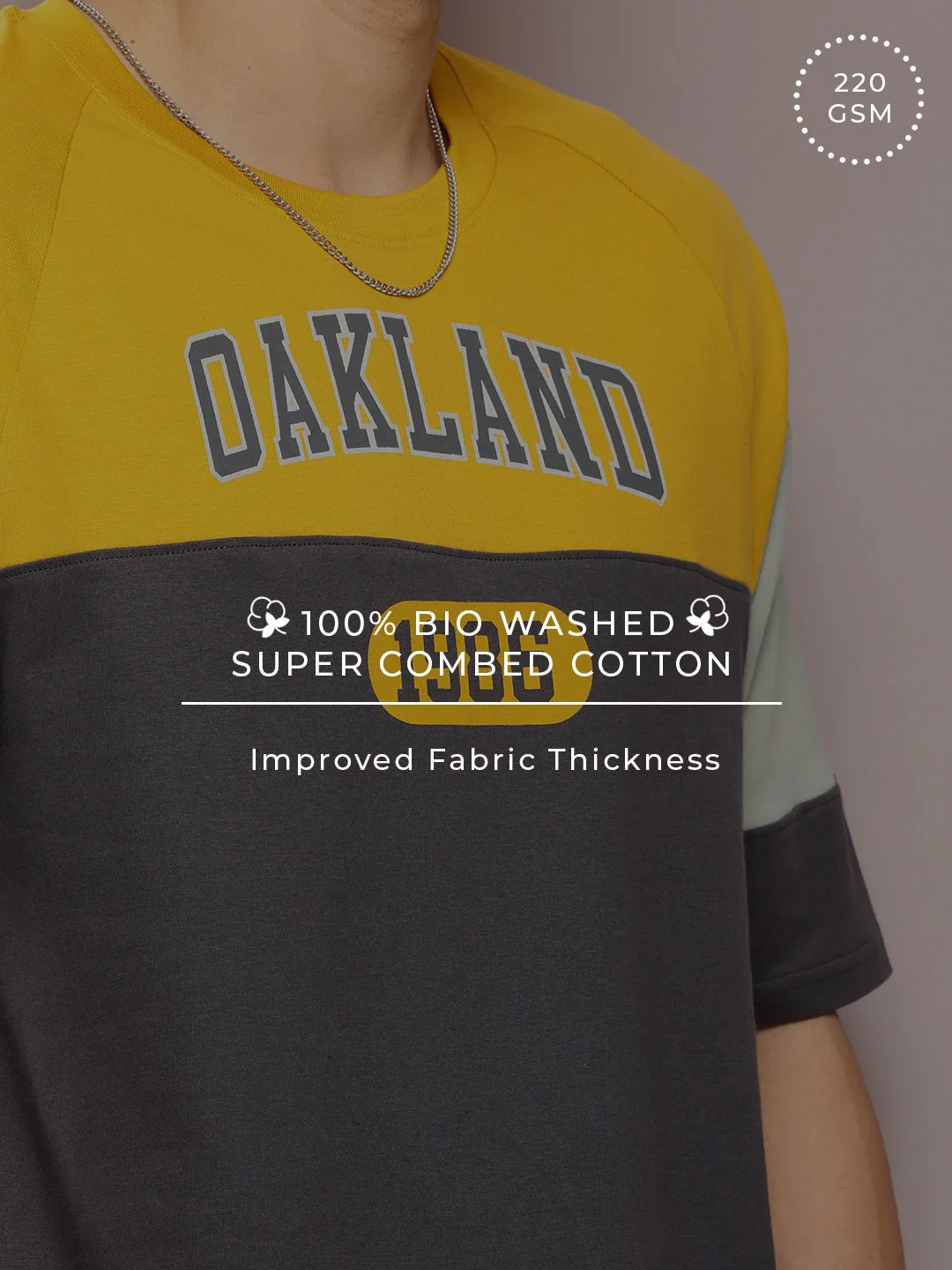 DILLINGER Men Typography Printed Oversized T-shirt - Image 6