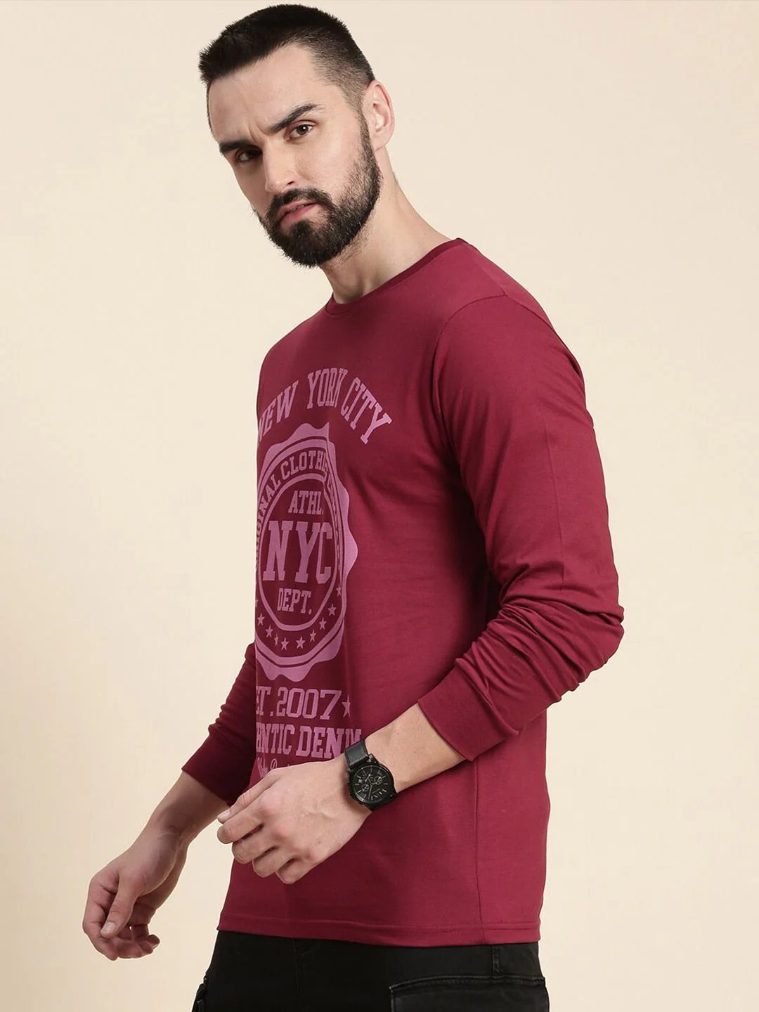 DILLINGER Typographic Printed Pure Cotton T-shirt - Image 3