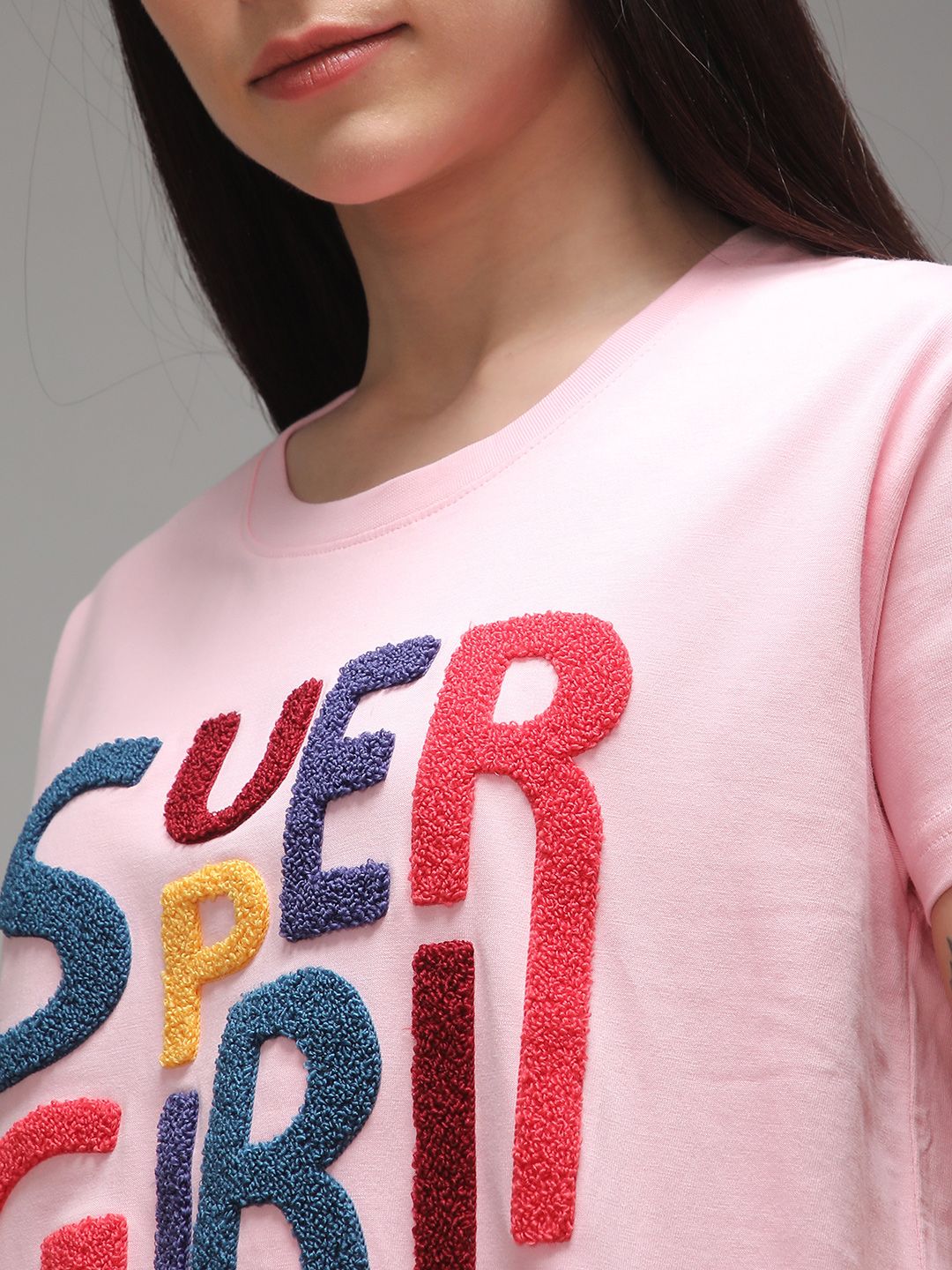 DILLINGER Women Boxy Regular Puff Printed Tshirt - Image 6