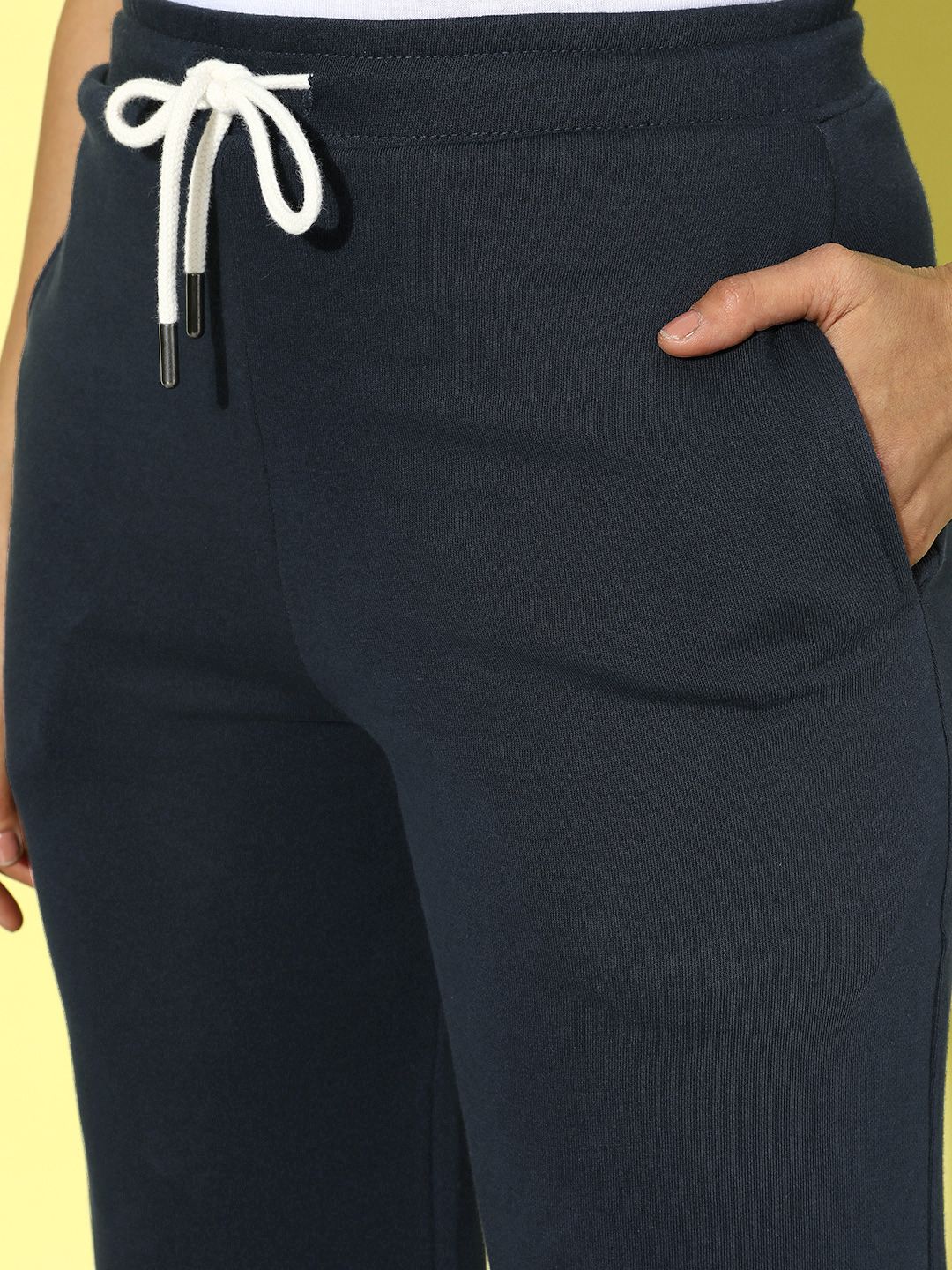 DILLINGER Women Solid Relaxed Fit Track Pant - Image 4