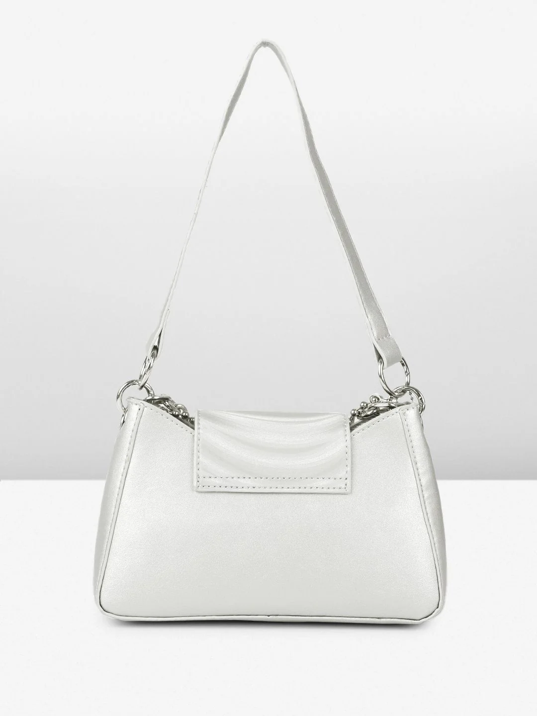 DressBerry Abstract Printed Structured Shoulder Bag - Image 5