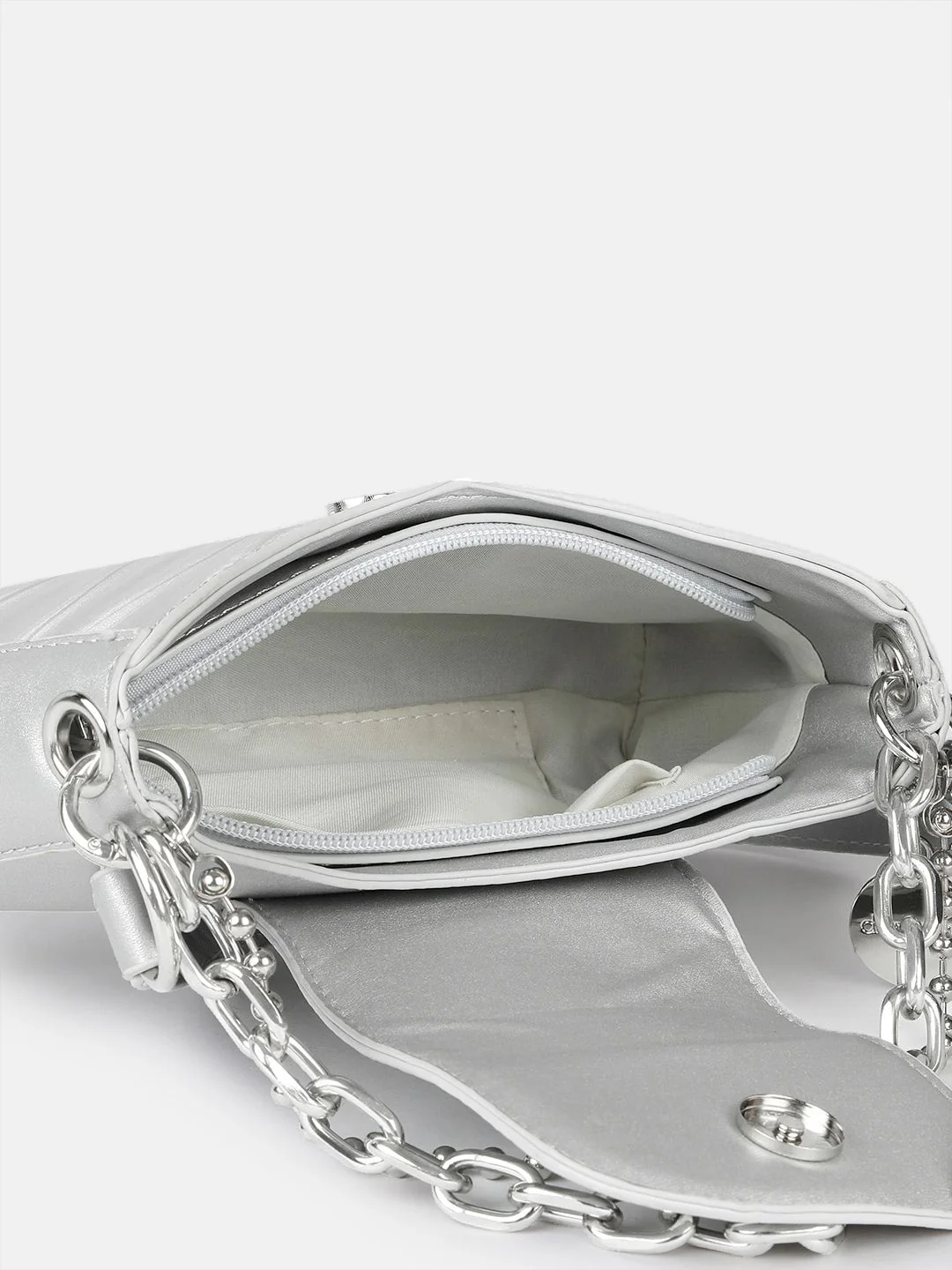 DressBerry Abstract Printed Structured Shoulder Bag - Image 6