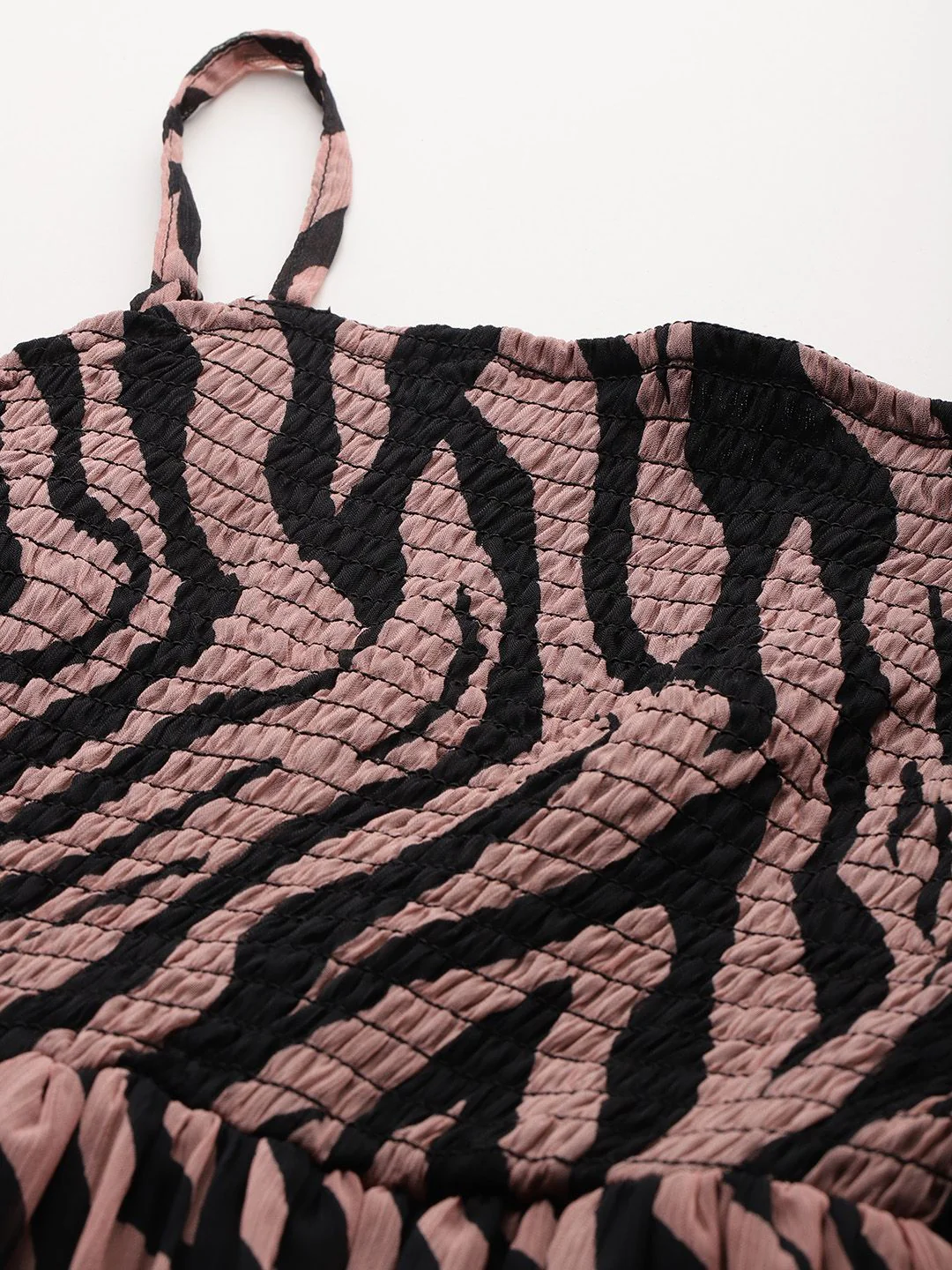 DressBerry Animal Print A-Line Midi Dress - Image 2
