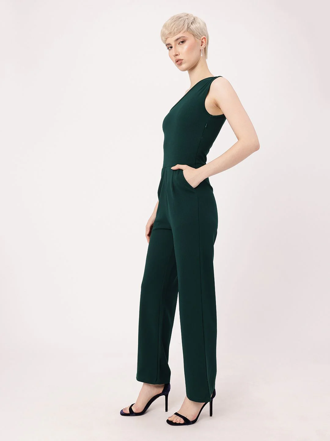 DressBerry Asymmetrical Ace Basic Jumpsuit - Image 2