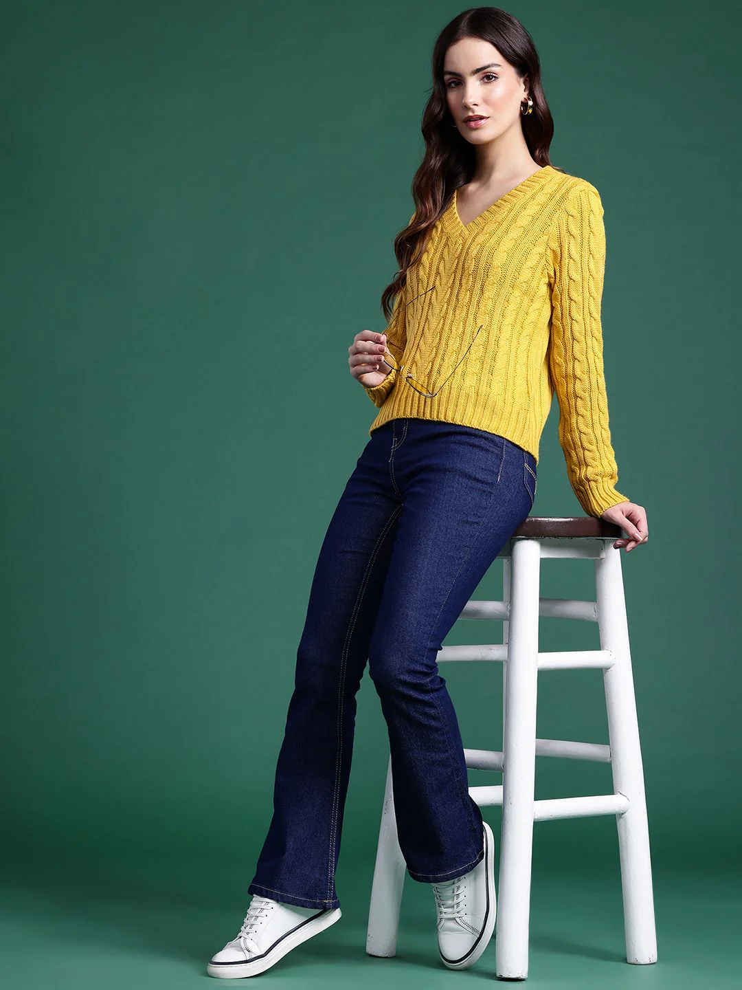 DressBerry Cable Knit Pullover - Image 4