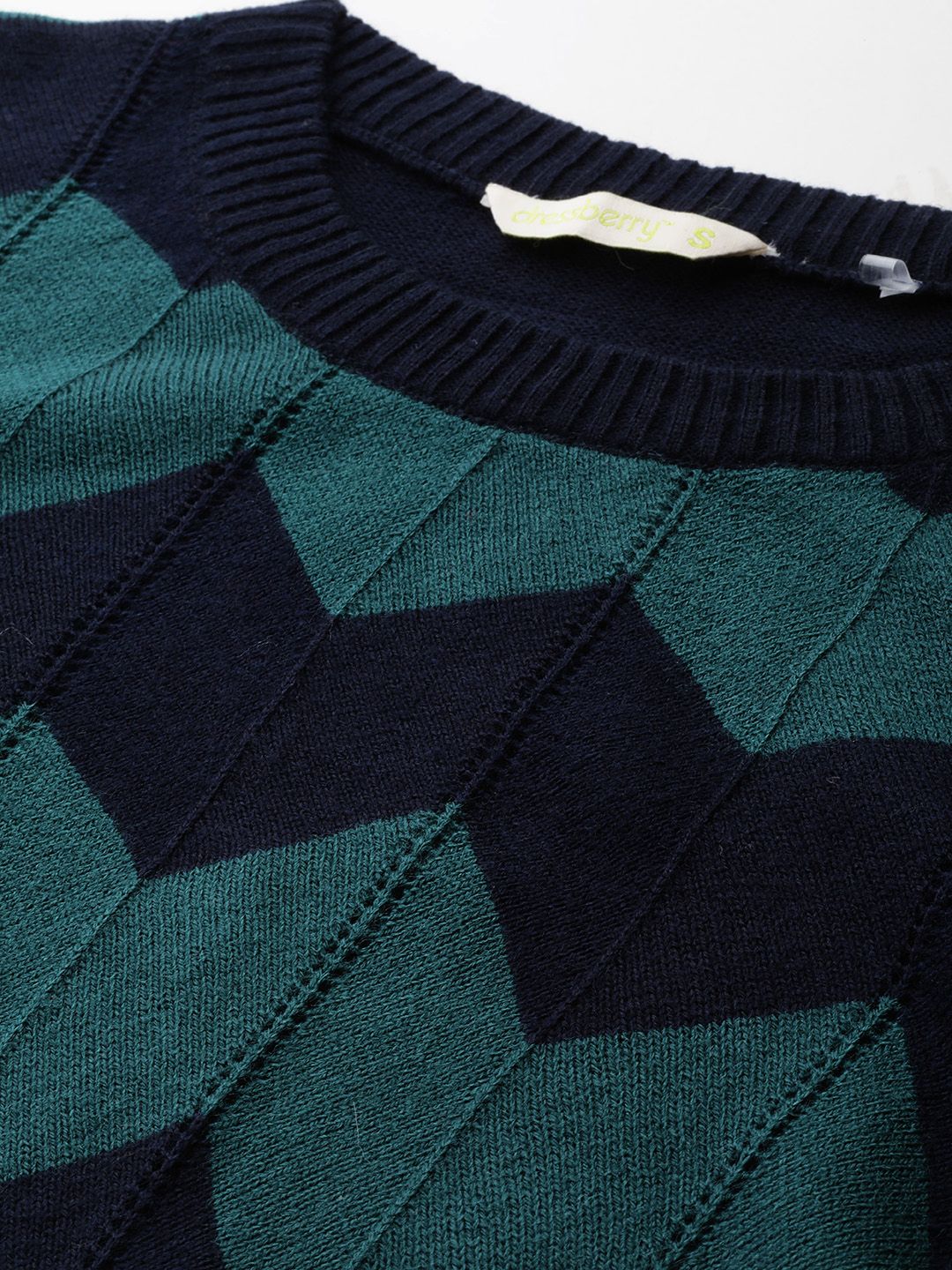DressBerry Chevron Printed Acrylic Pullover - Image 2