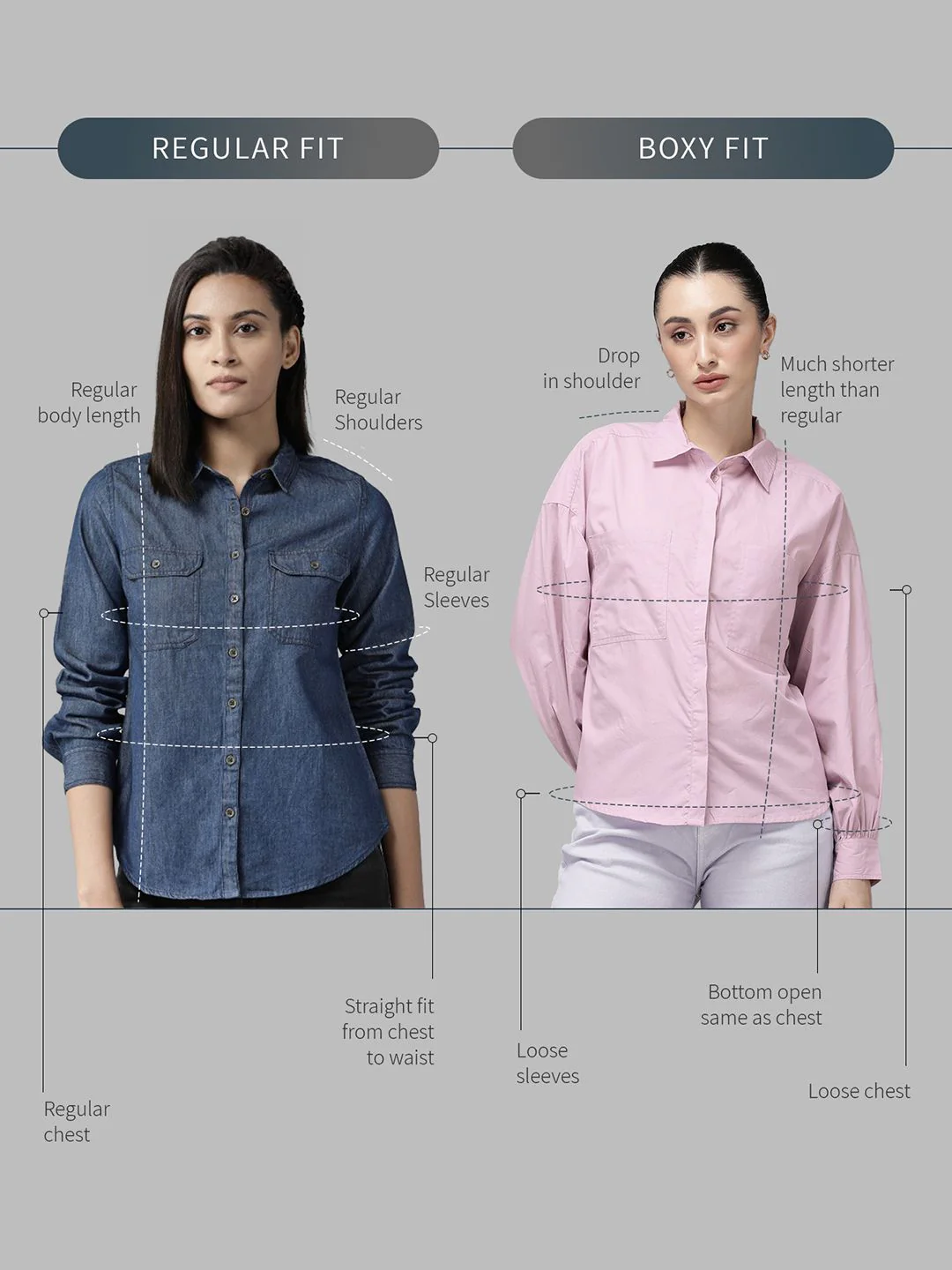DressBerry Classic Chic Boxy Crop Shirt - Image 7