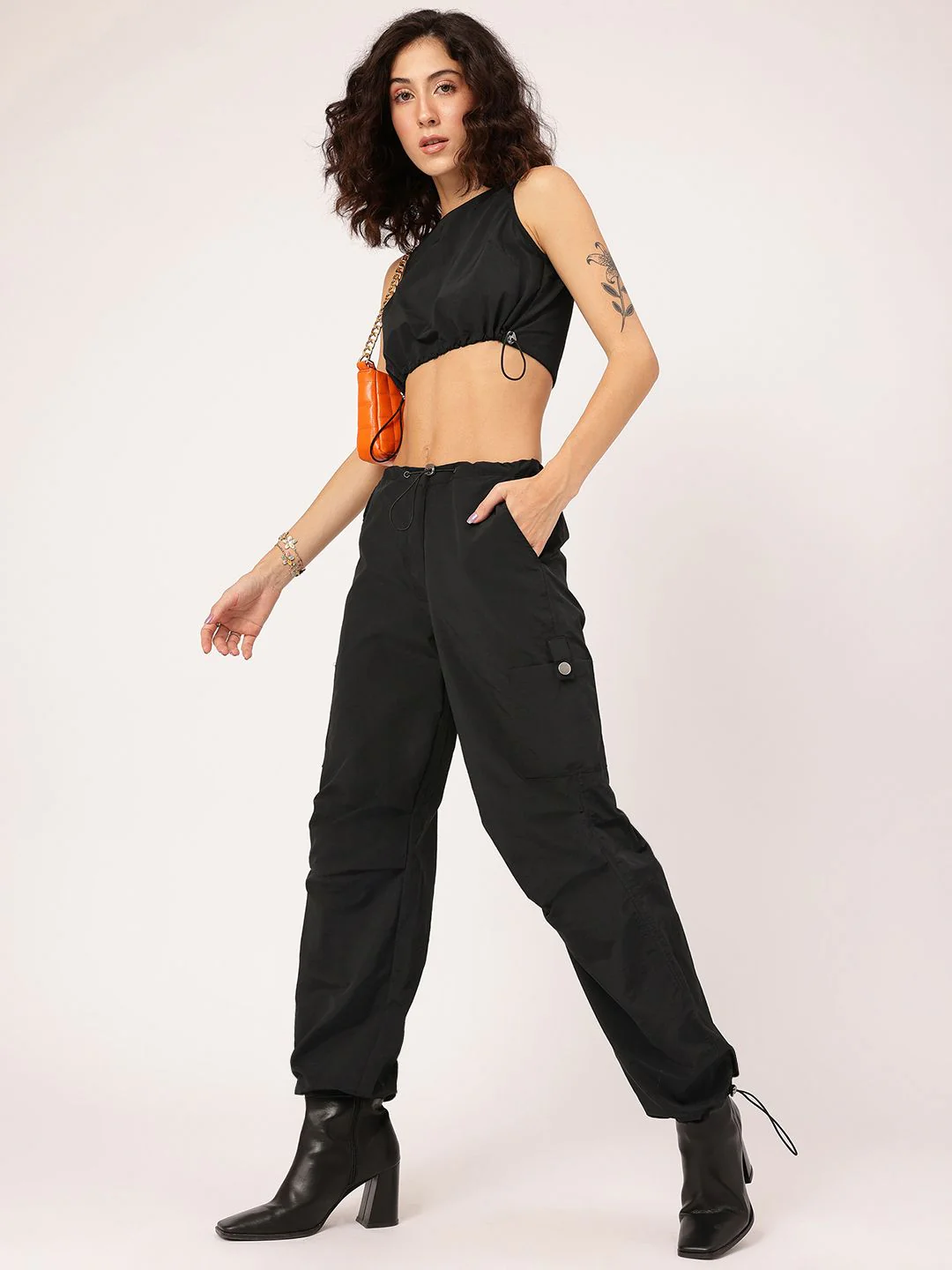 DressBerry Collegiate Cool Sleeveless Crop Co-Ord - Image 7