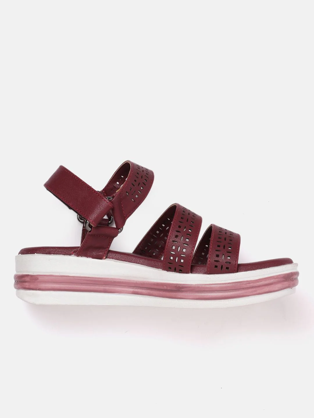 DressBerry Comfort Sandals with Laser Cuts - Image 3