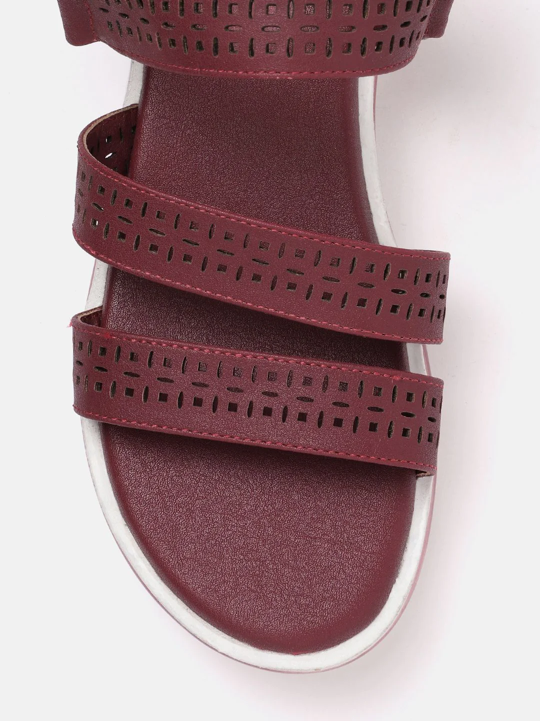 DressBerry Comfort Sandals with Laser Cuts - Image 6