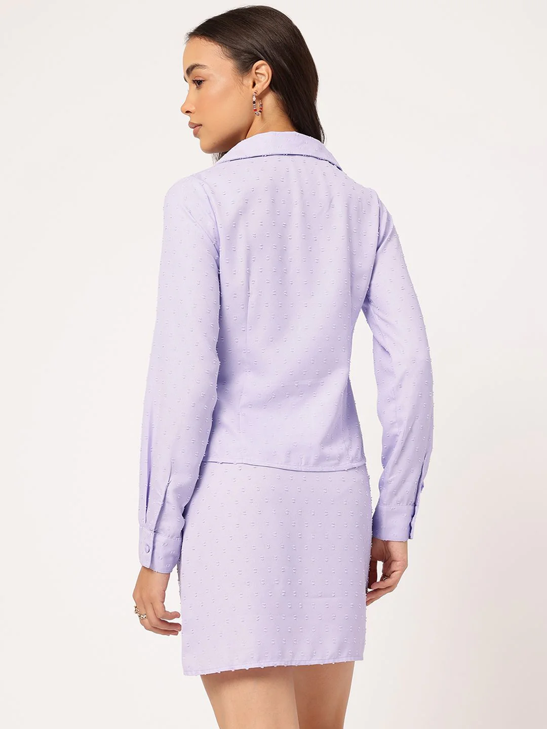 DressBerry Confident Fashionista Dobby Detail Co-Ords - Image 6