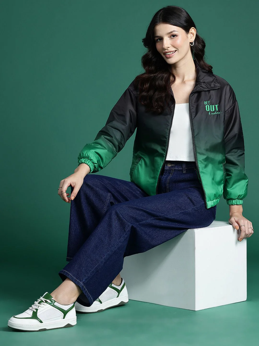 DressBerry Dyed Padded Jacket - Image 4