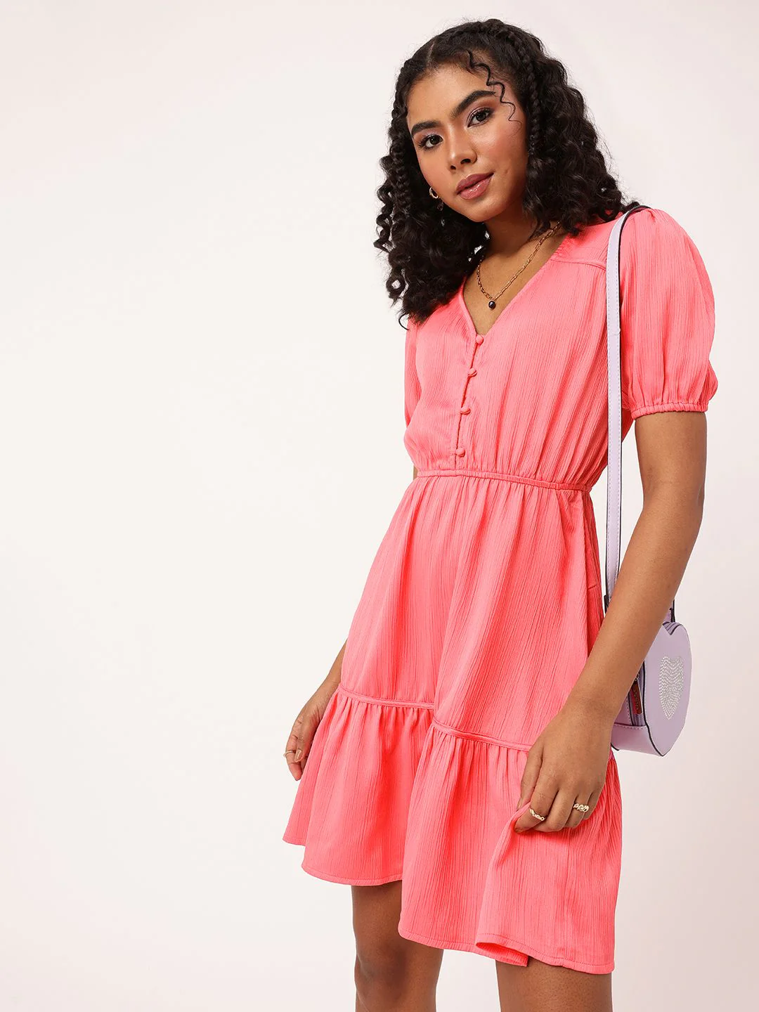 DressBerry Easy Breezy Vibes Summer Tiered Dress - Image 2