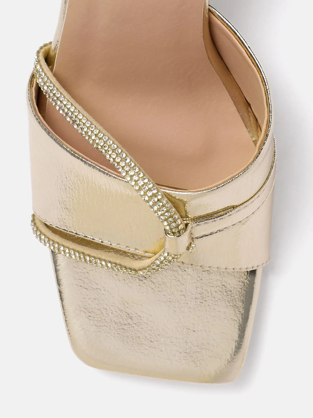 DressBerry Embellished Party Block Heel - Image 6