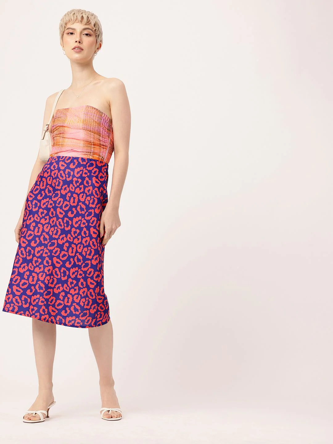 DressBerry Fierce & Feminine A-Line Midi Skirt - Image 5