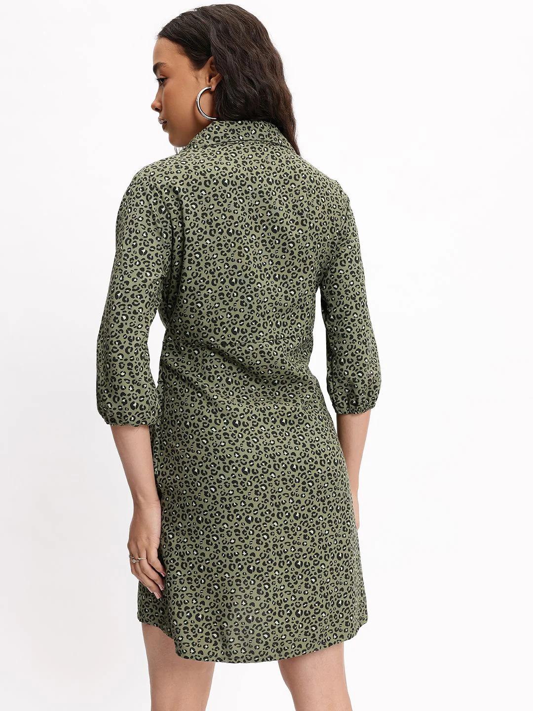 DressBerry Fierce Femme Animal Print Wrap Dress - Image 5