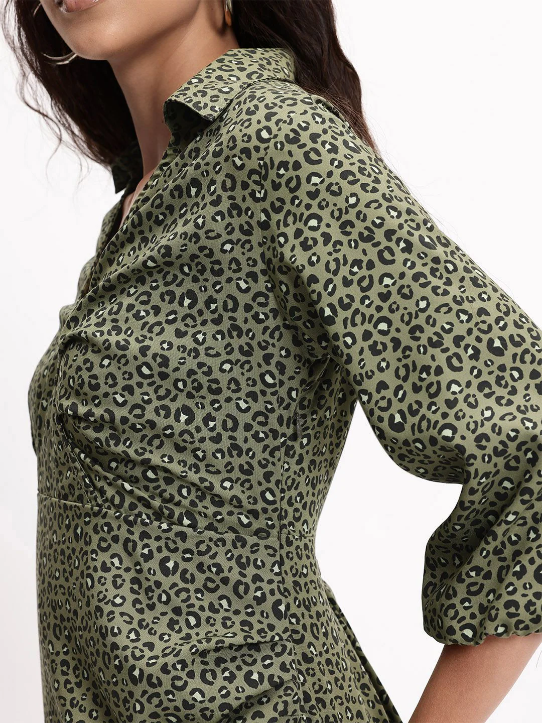 DressBerry Fierce Femme Animal Print Wrap Dress - Image 6