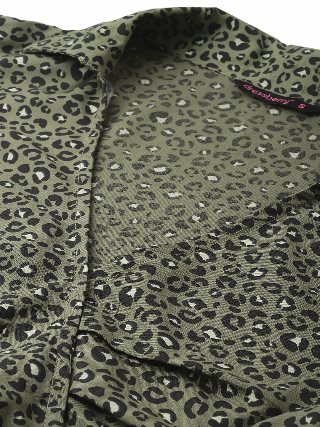 DressBerry Fierce Femme Animal Print Wrap Dress - Image 7