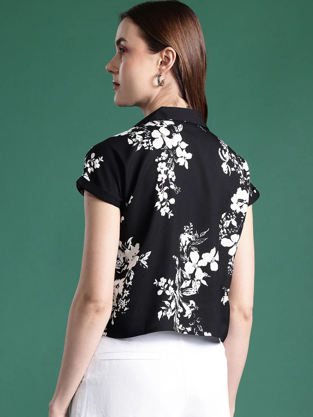 DressBerry Floral Printed Casual Shirt - Image 4