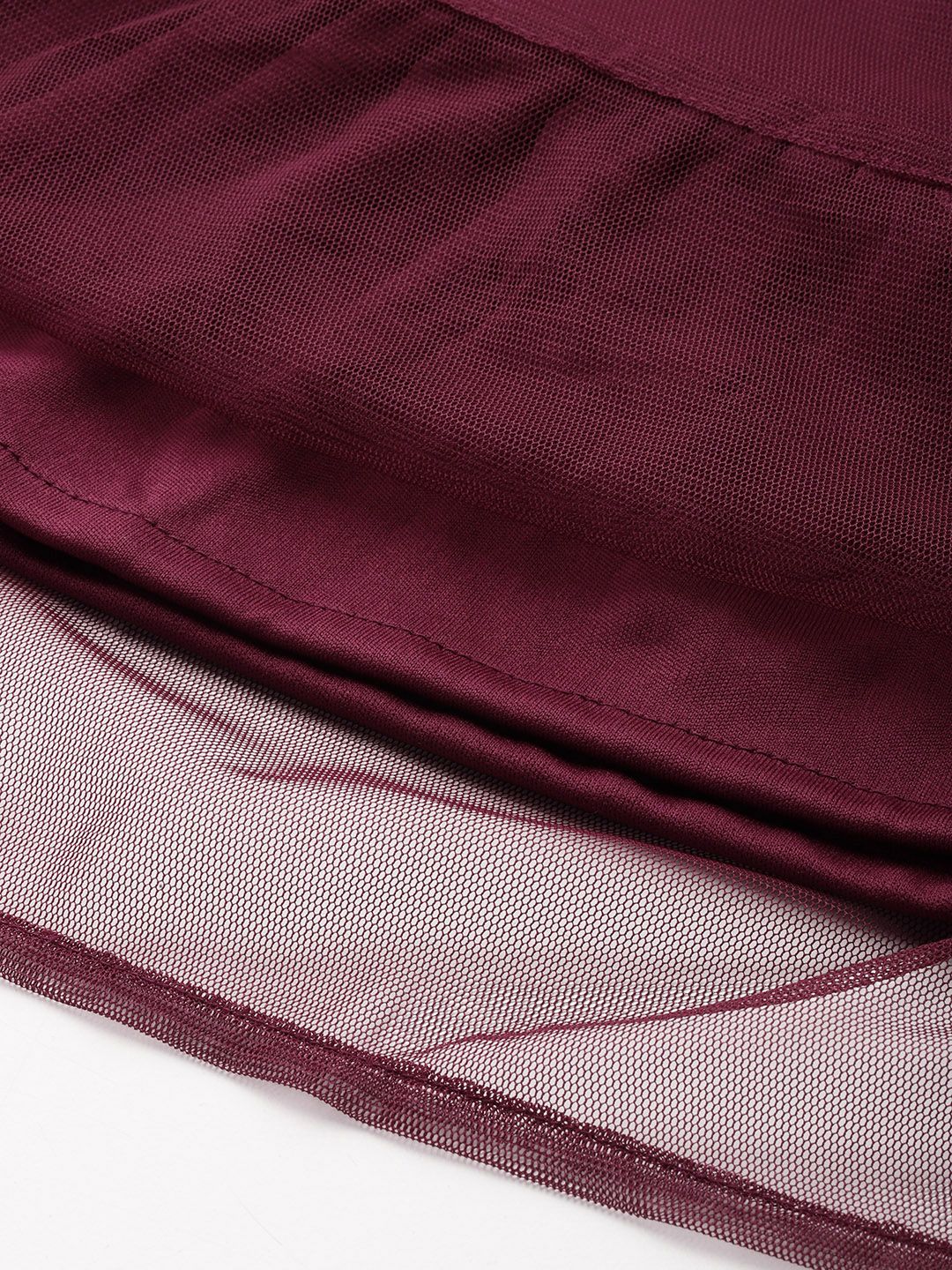 DressBerry Gathered & Pleated Detail Tiered A-Line Dress - Image 6