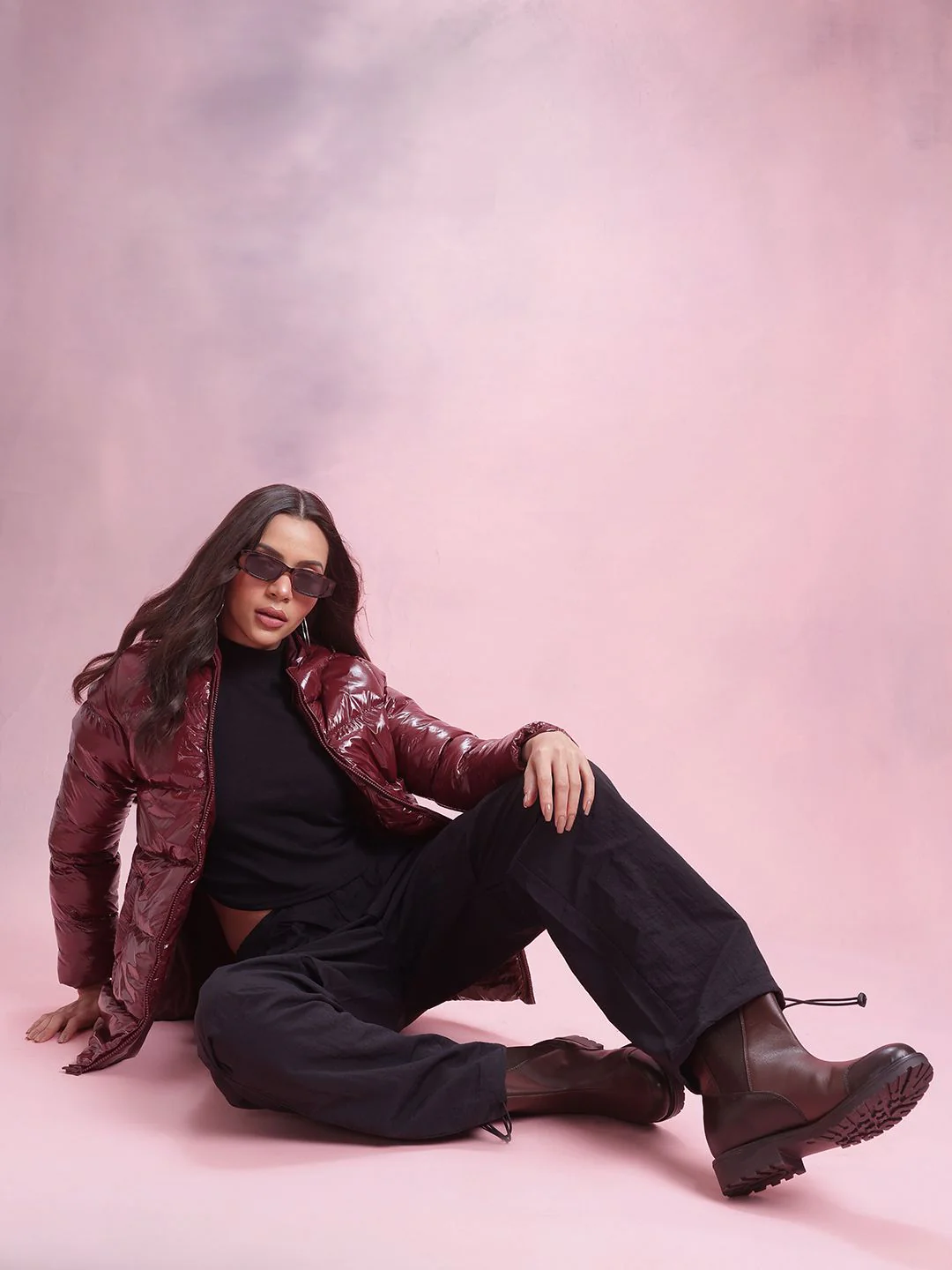 DressBerry Hooded Puffer Jacket - Image 4