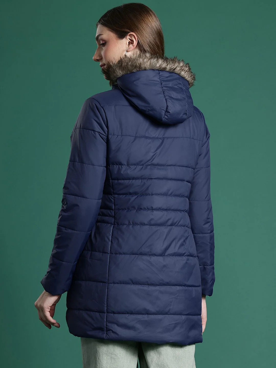 DressBerry Hooded Quilted Jacket - Image 5