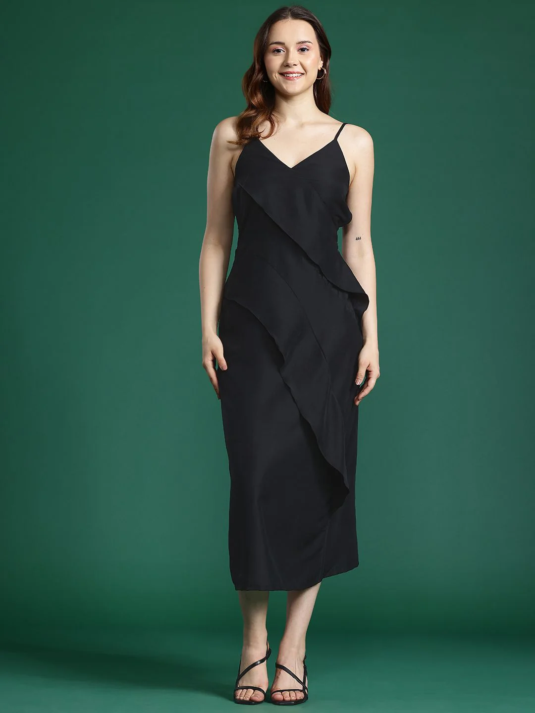 DressBerry Layered Sheath Midi Dress - Image 3