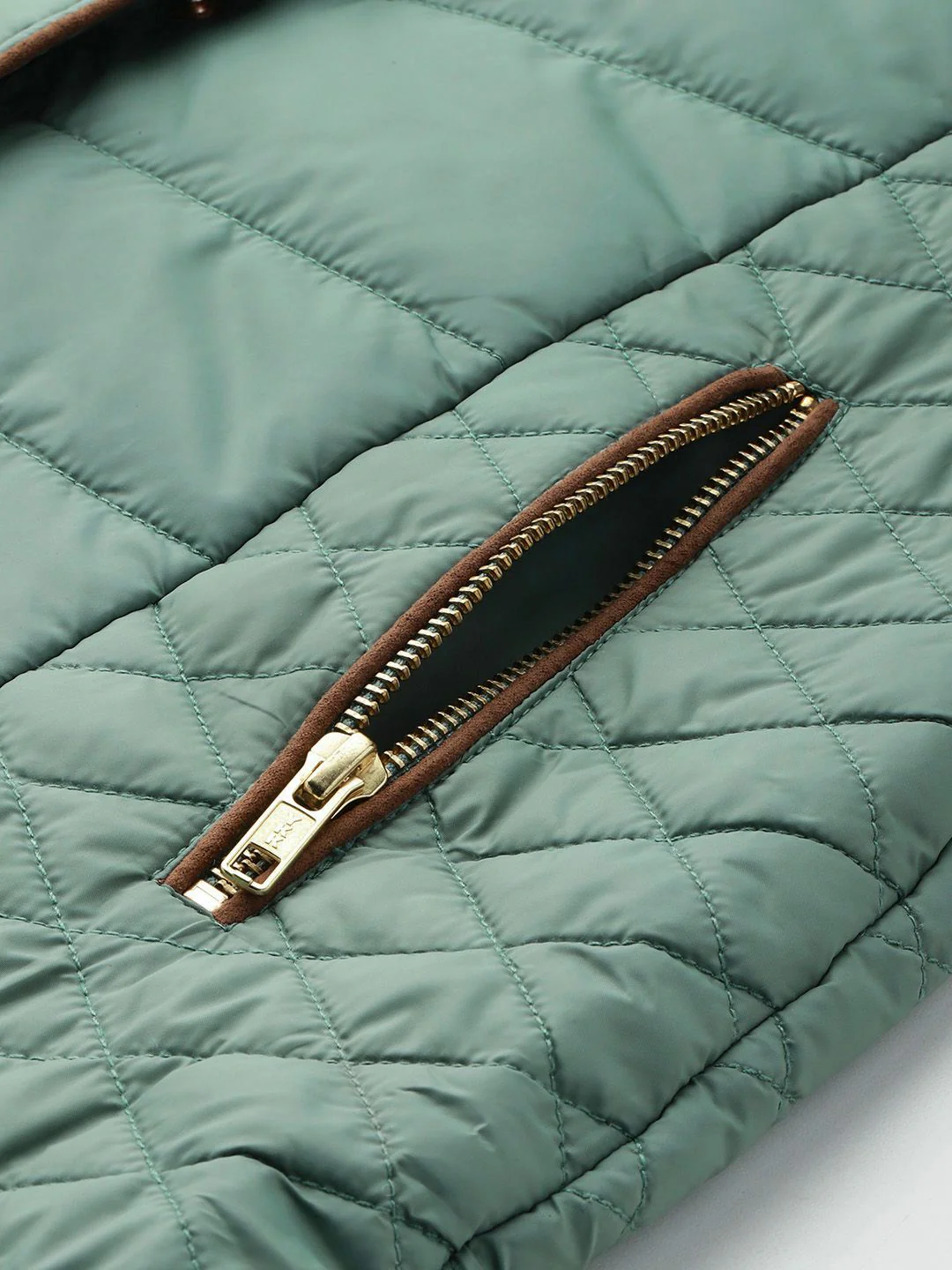 DressBerry Longline Hooded Quilted Parka Jacket - Image 6
