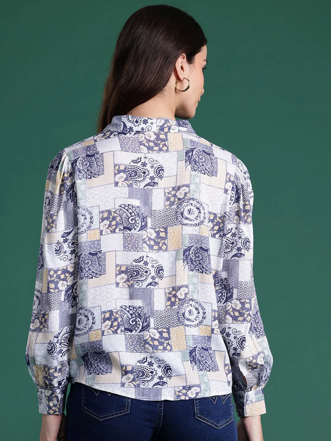 DressBerry Opaque Printed Casual Shirt - Image 4