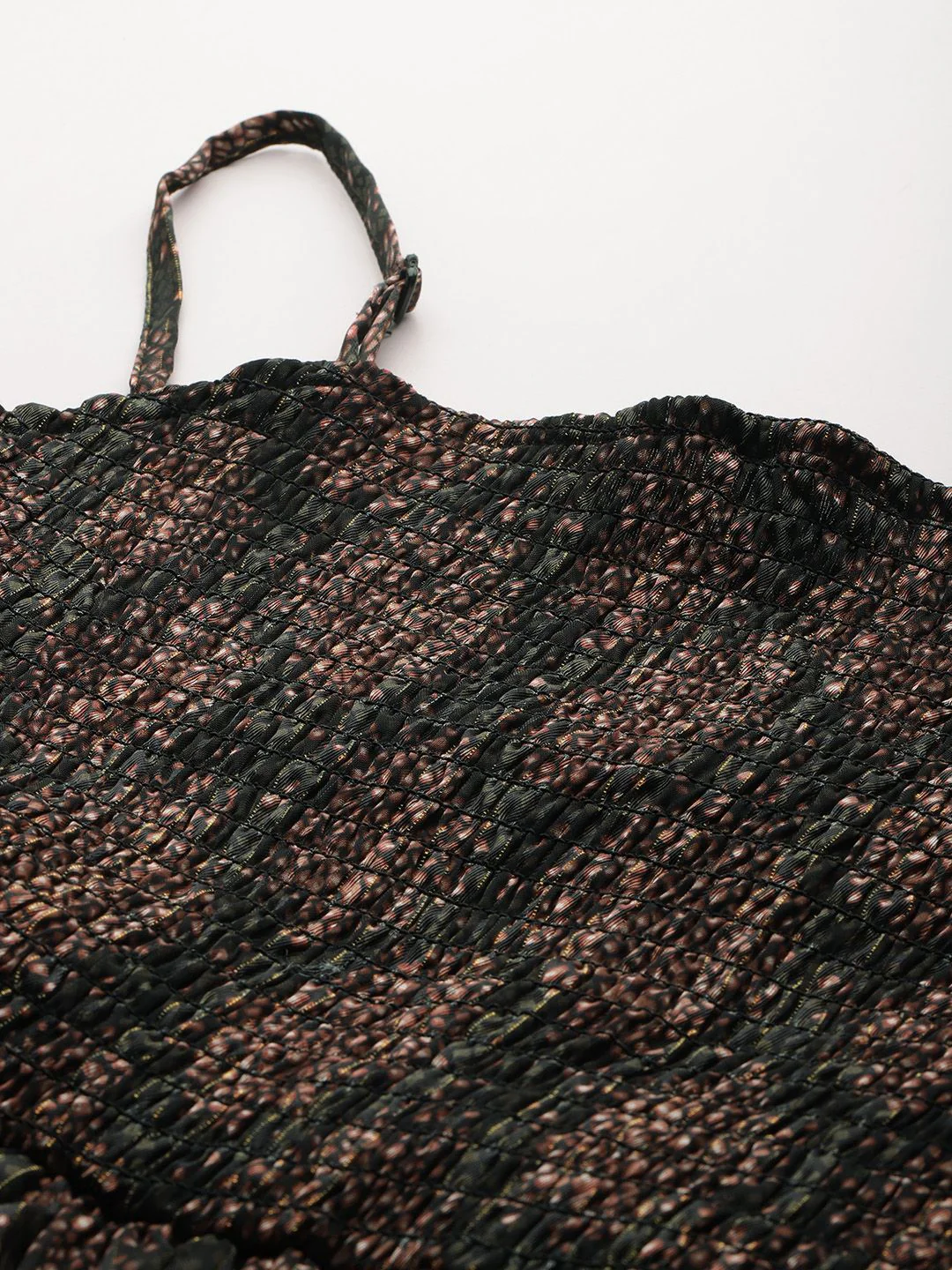 DressBerry Printed A-Line Midi Dress - Image 2