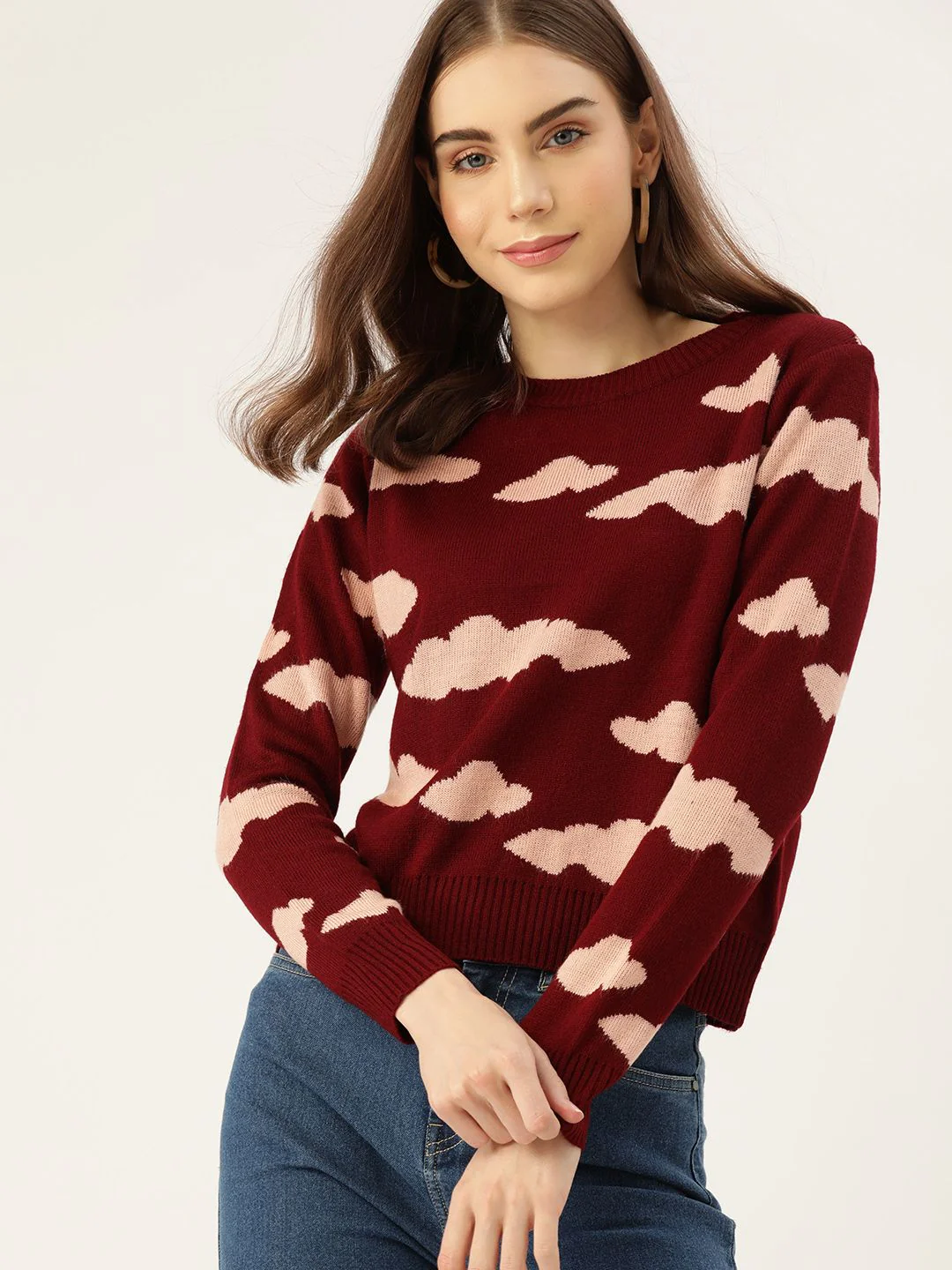 DressBerry Printed Pullover