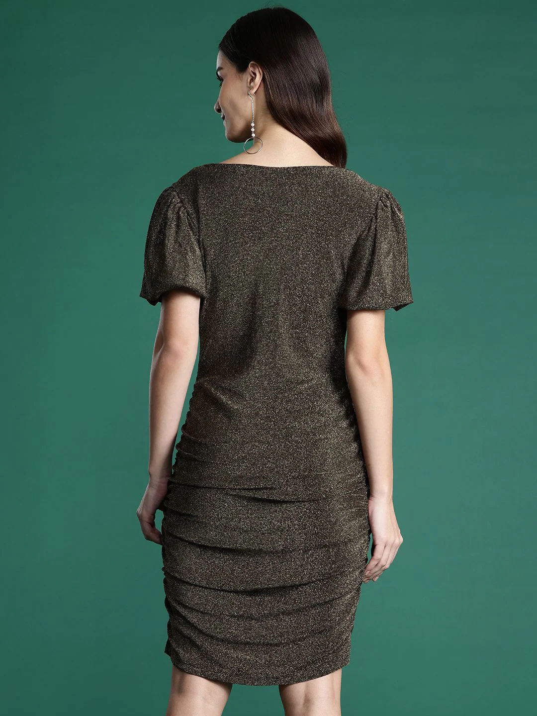 DressBerry Ruched Bodycon Dress - Image 5