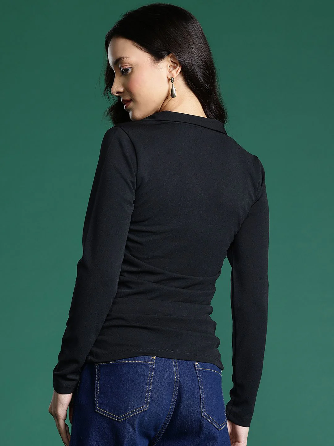 DressBerry Ruched Sides Top - Image 5