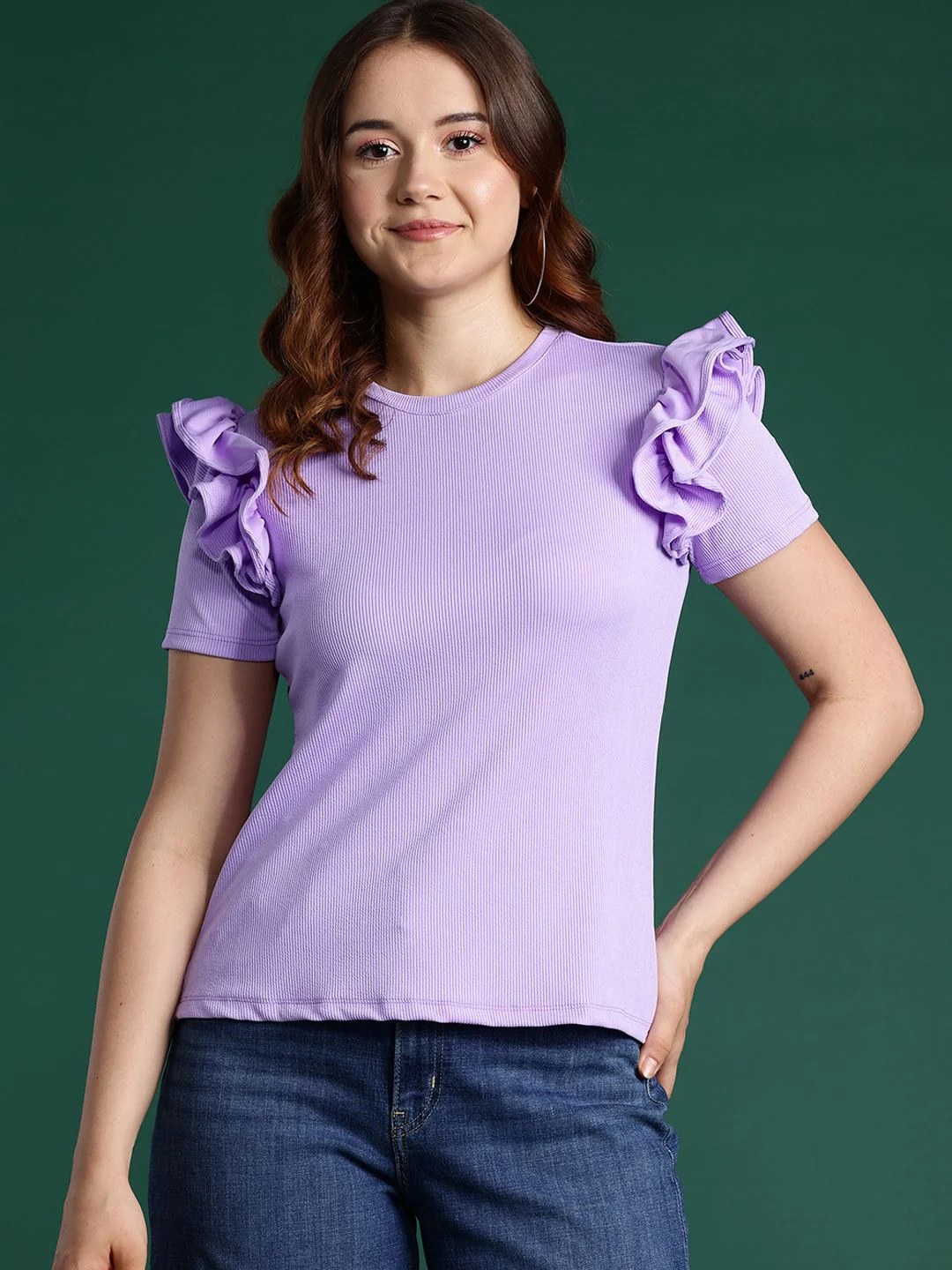 DressBerry Ruffles Top - Image 3