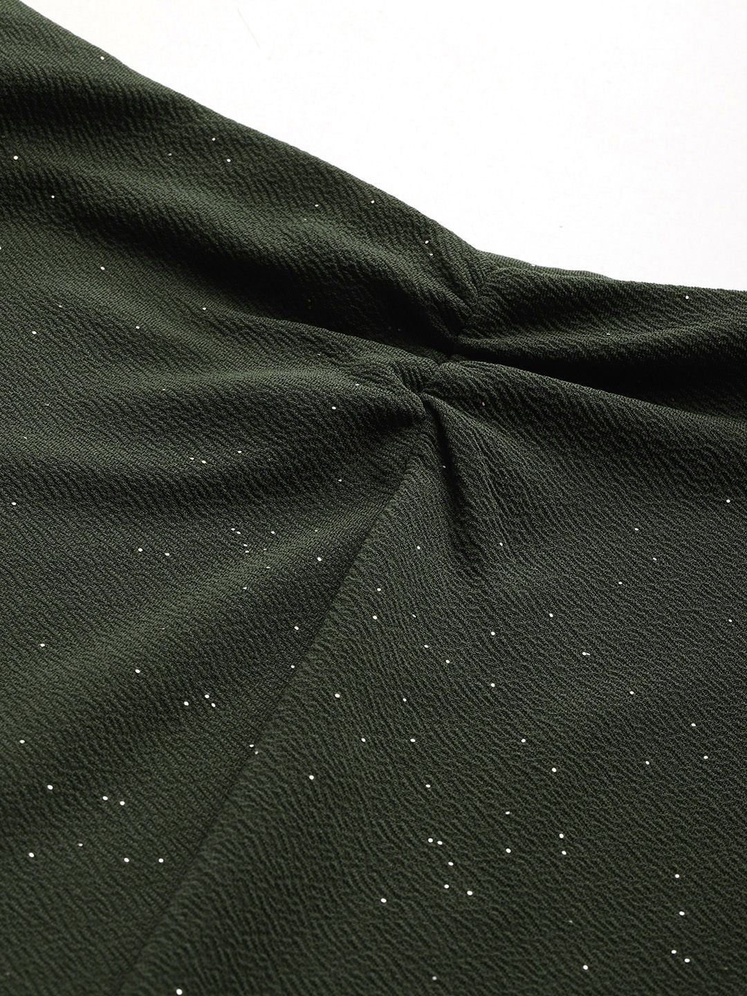 DressBerry Shimmery Ruched Detail Co-ords - Image 3