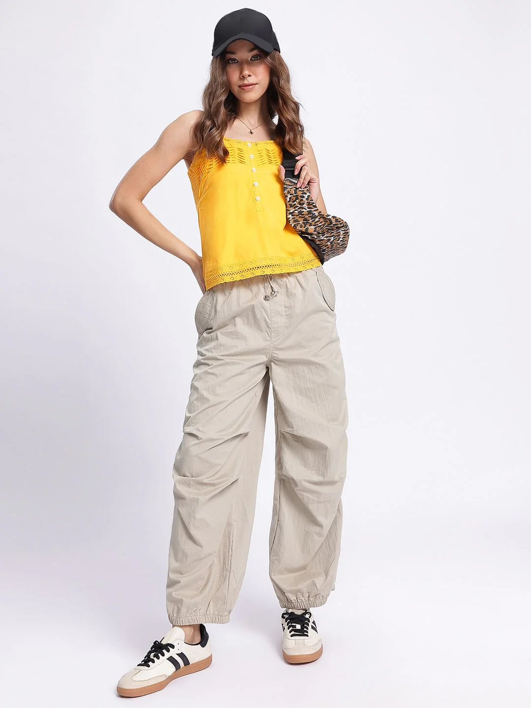 DressBerry Sunkissed Silhouettes Schiffli Embroidered Smocked Top - Image 7