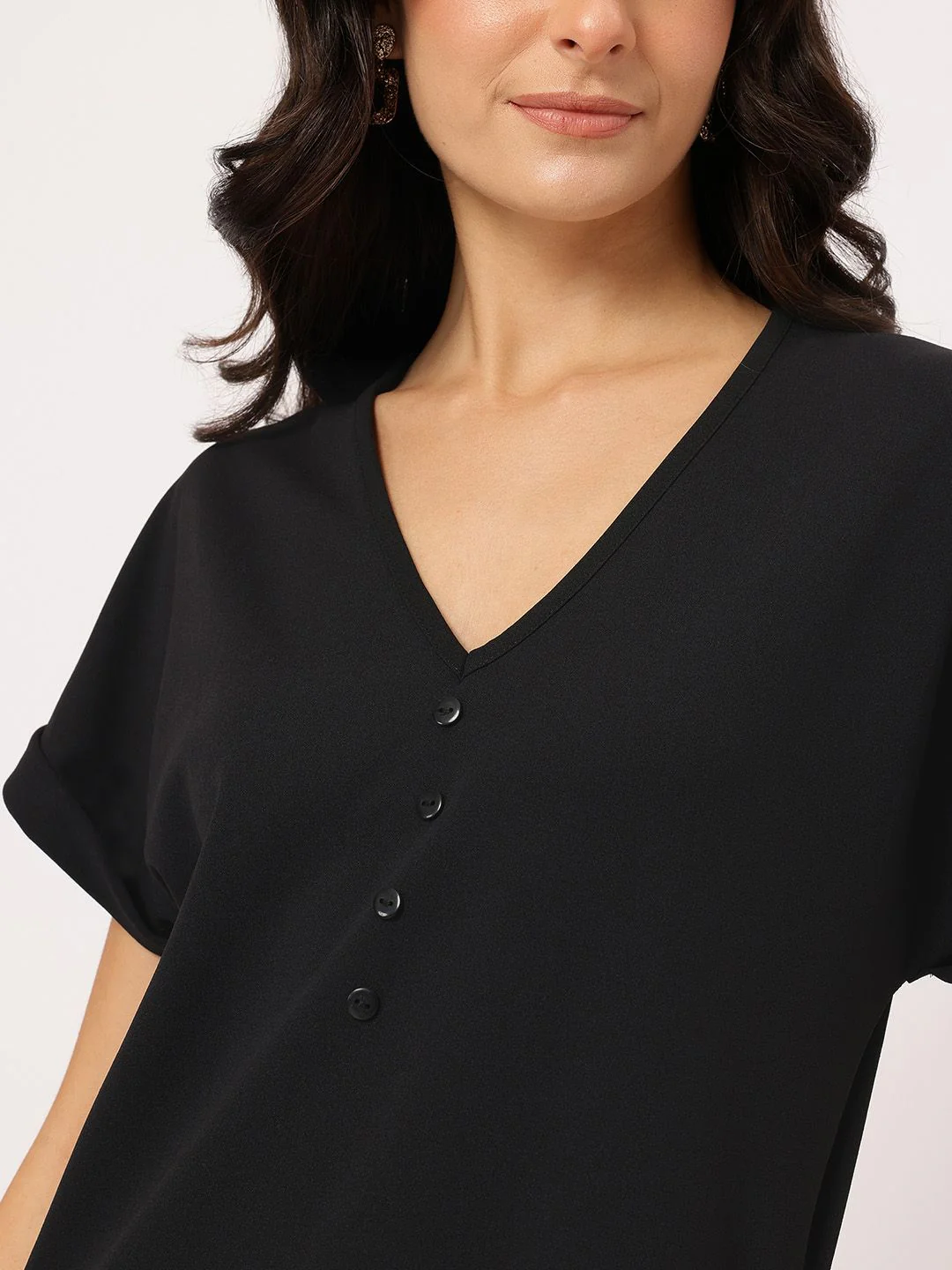 DressBerry Timeless Classics Extended Sleeves Sheath Midi Dress - Image 3