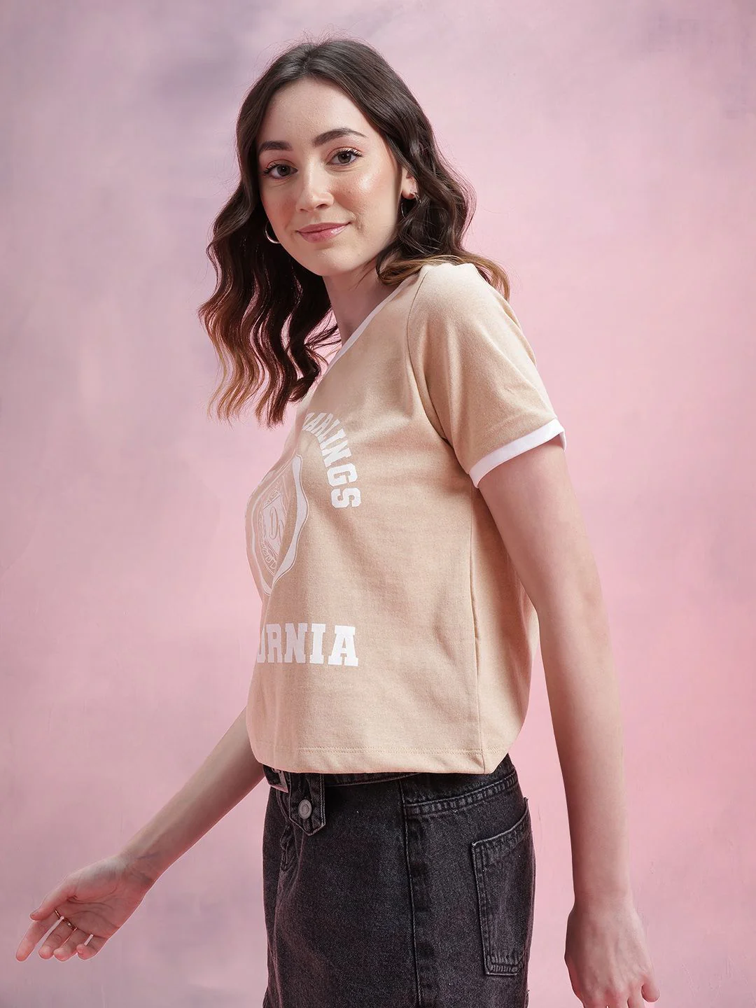 DressBerry Varsity Printed T-shirt - Image 5
